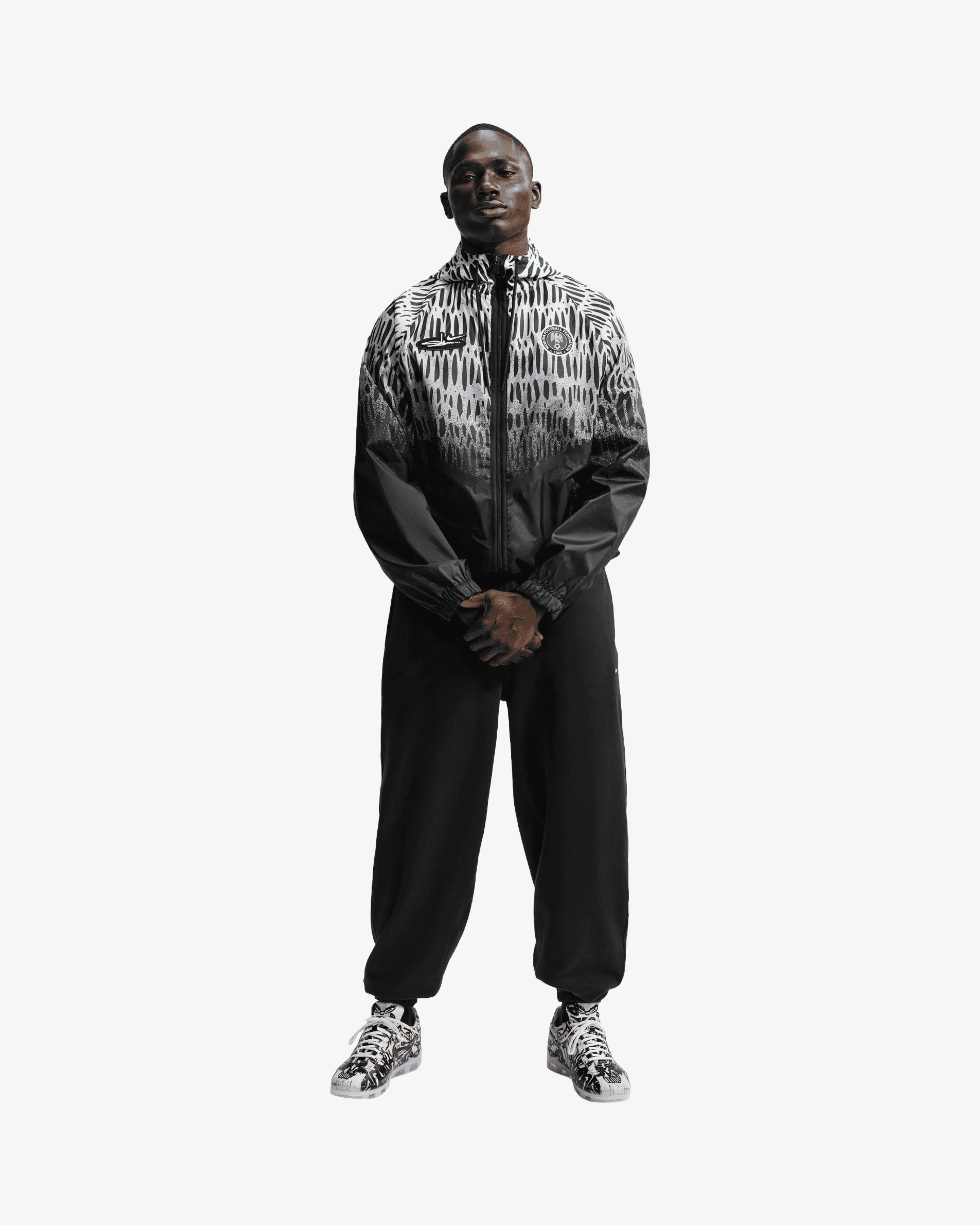 Nike - Men's Slawn Nigeria Anthem Jacket - (IH1626-010)