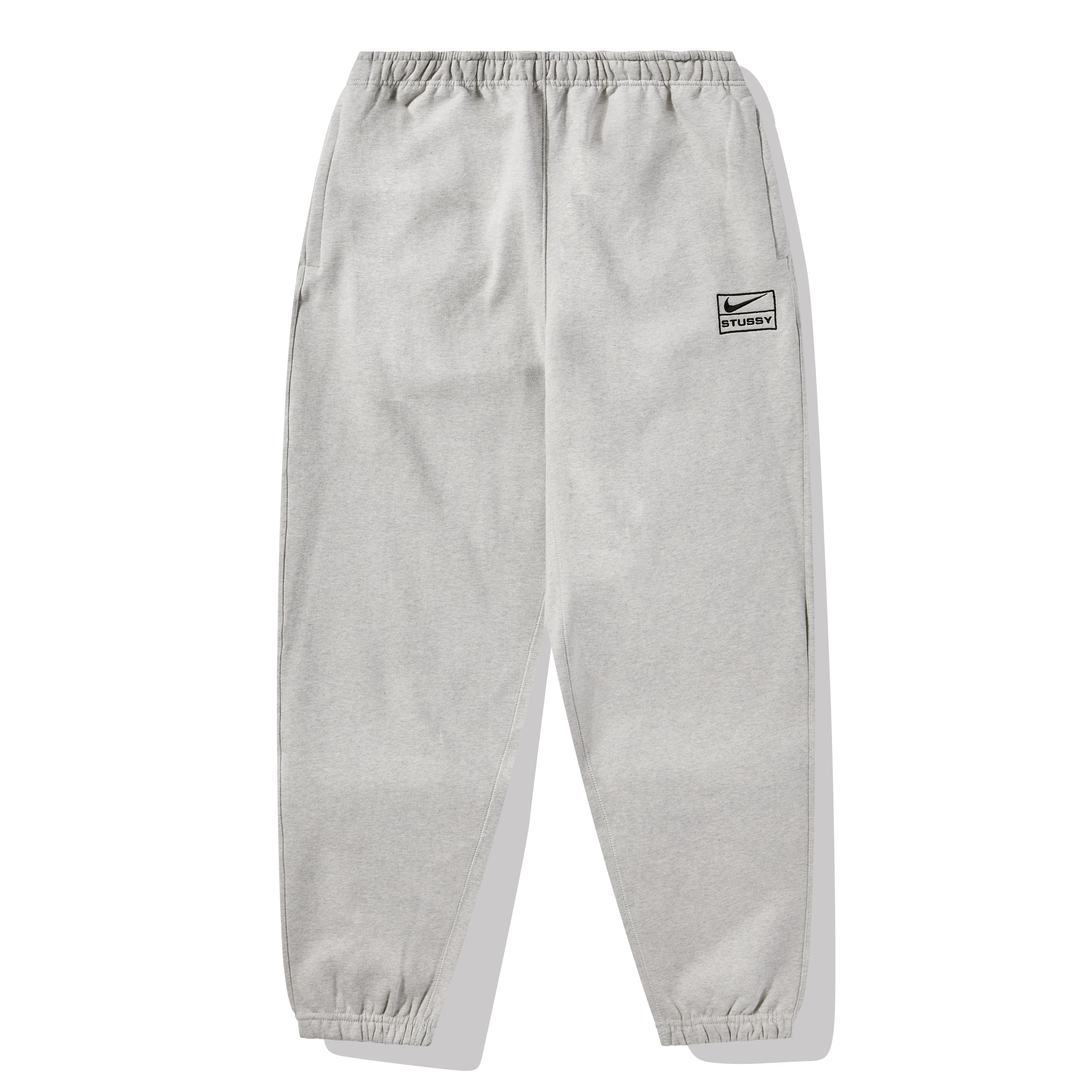 NIKE - STÜSSY Fleece Pant - (Grey Heather)
