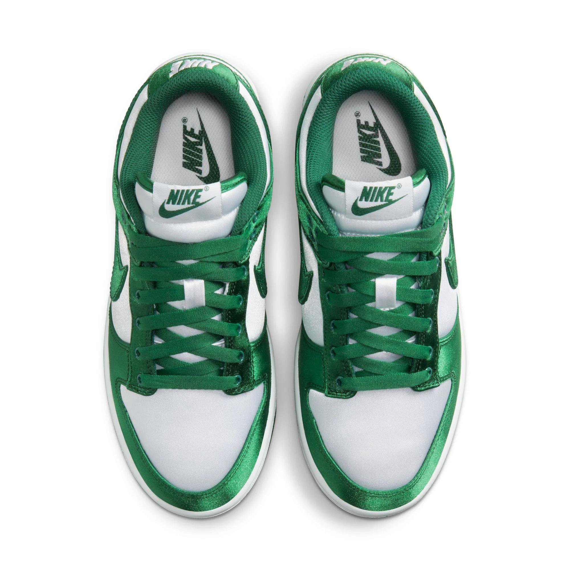 Nike - Women's Dunk Low - (Team Green and White DX5931-100) - Image 3
