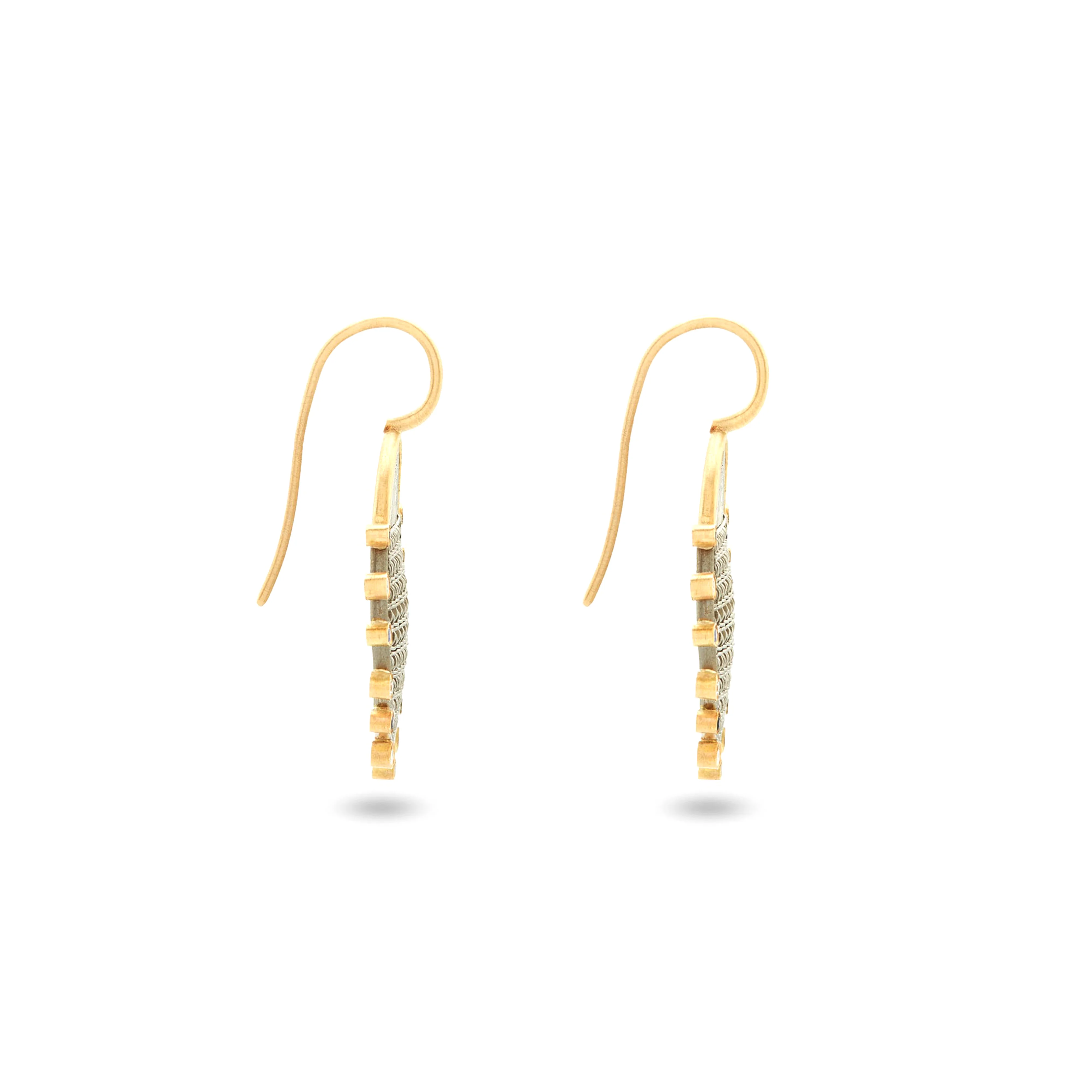 NIKOLLE RADI - Lacey Earrings Yellow Gold - Image 3