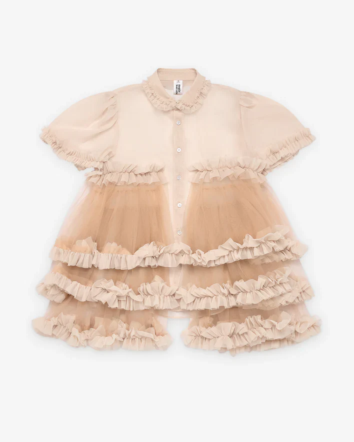 Noir Kei Ninomiya - Women's Polyester Georgette - (Beige)
