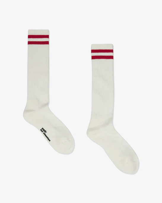 Noir Kei Ninomiya - Women's Striped Socks - (White2)