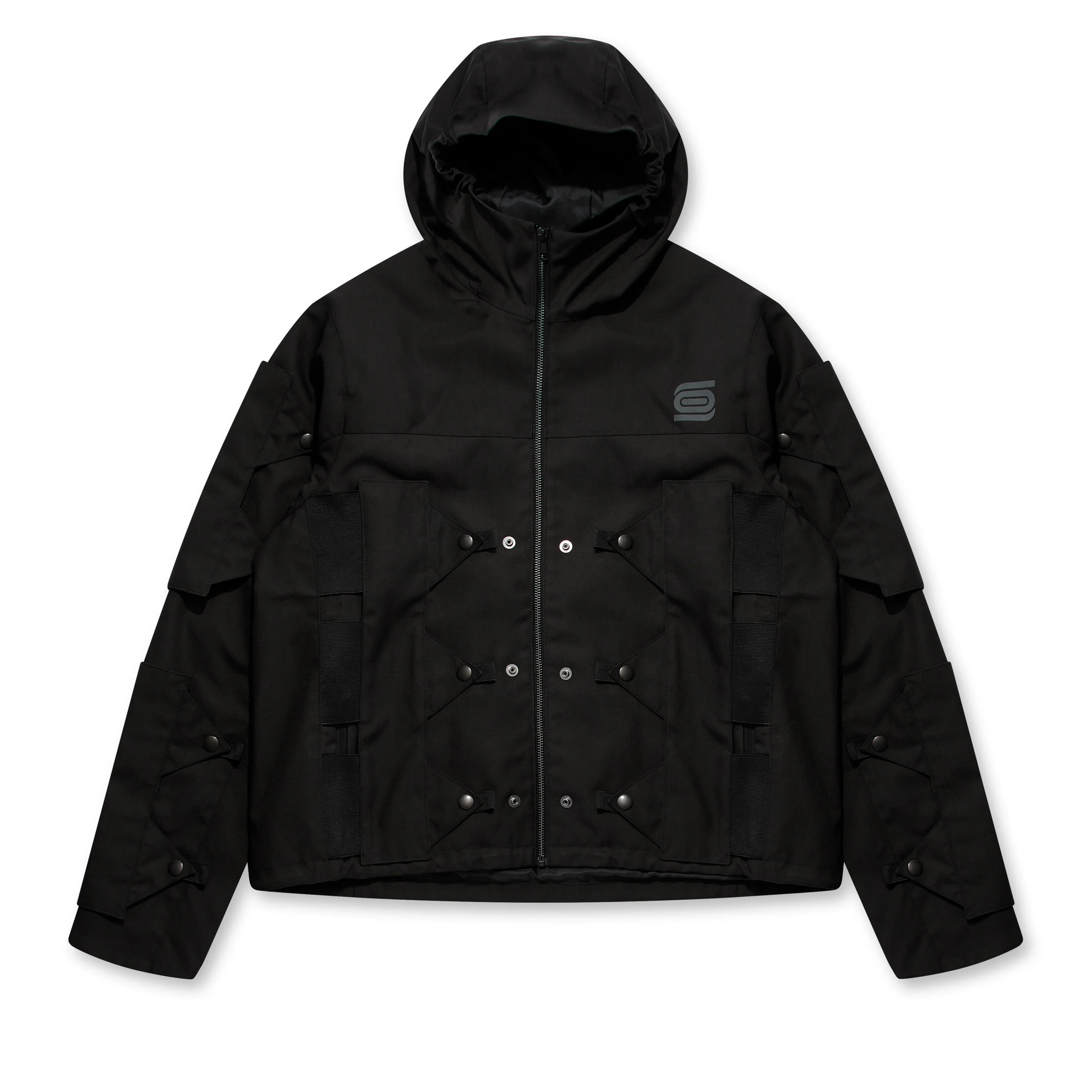 Olly Shinder - Men'S Crocodile Shell Jacket - (Black)