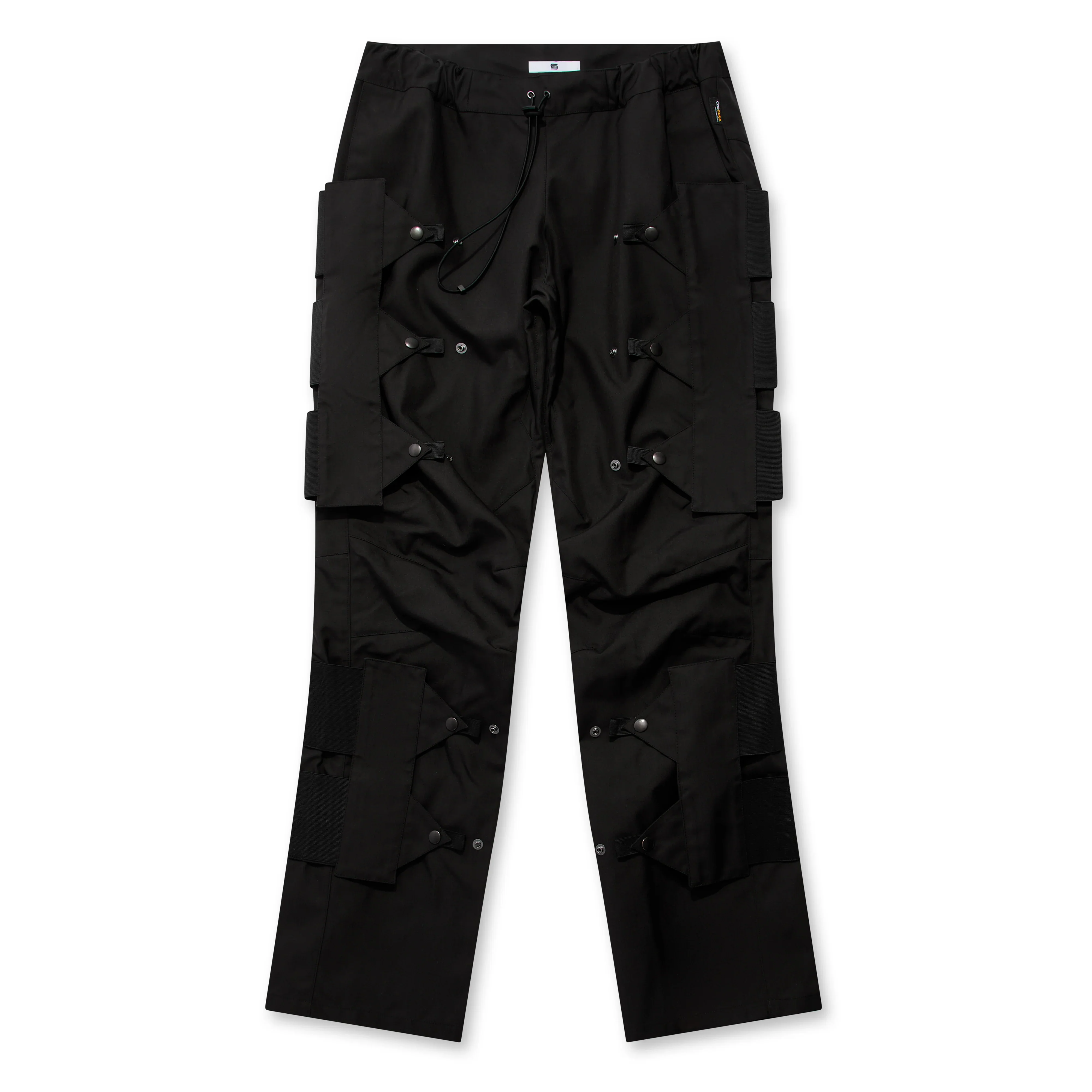 OLLY SHINDER - Men's Crocodile Shell Trouser - (Black)