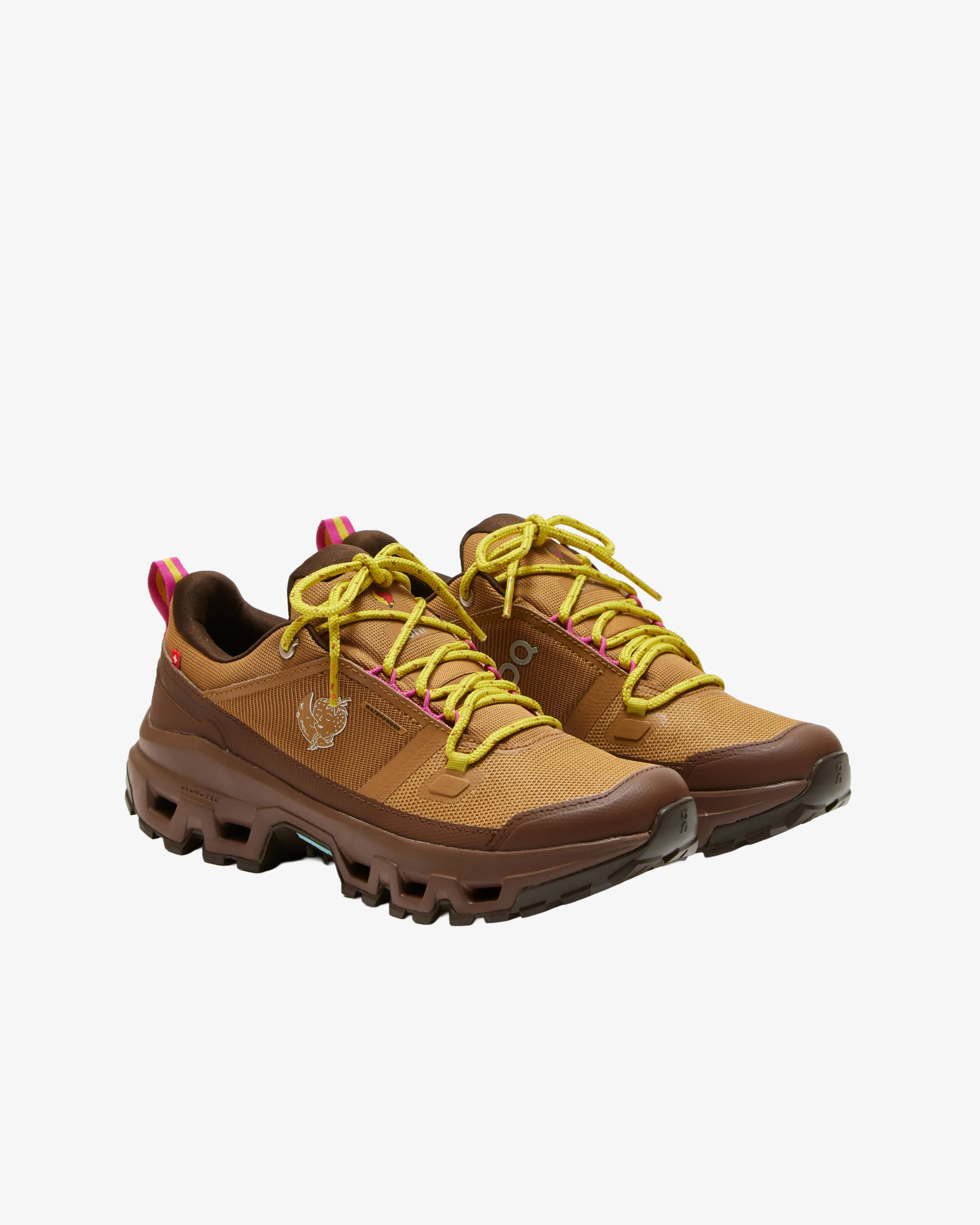 ON RUNNING - Men's Cloudrock Low WP - (Brown) - Image 3