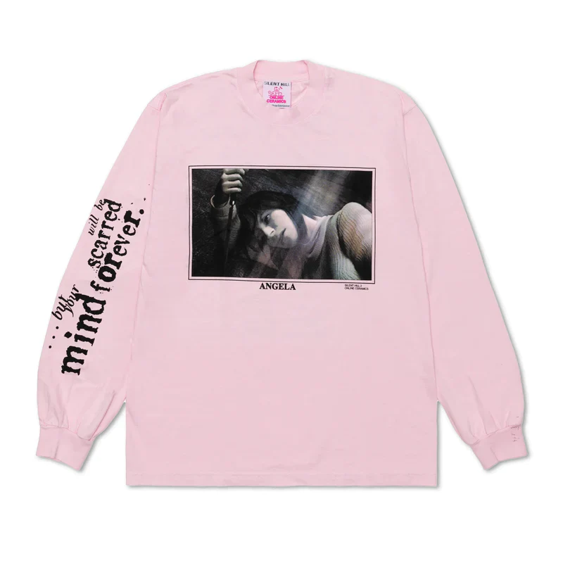 Online Ceramics - Silent Hill 2 Angela LS Tee - (Pink)