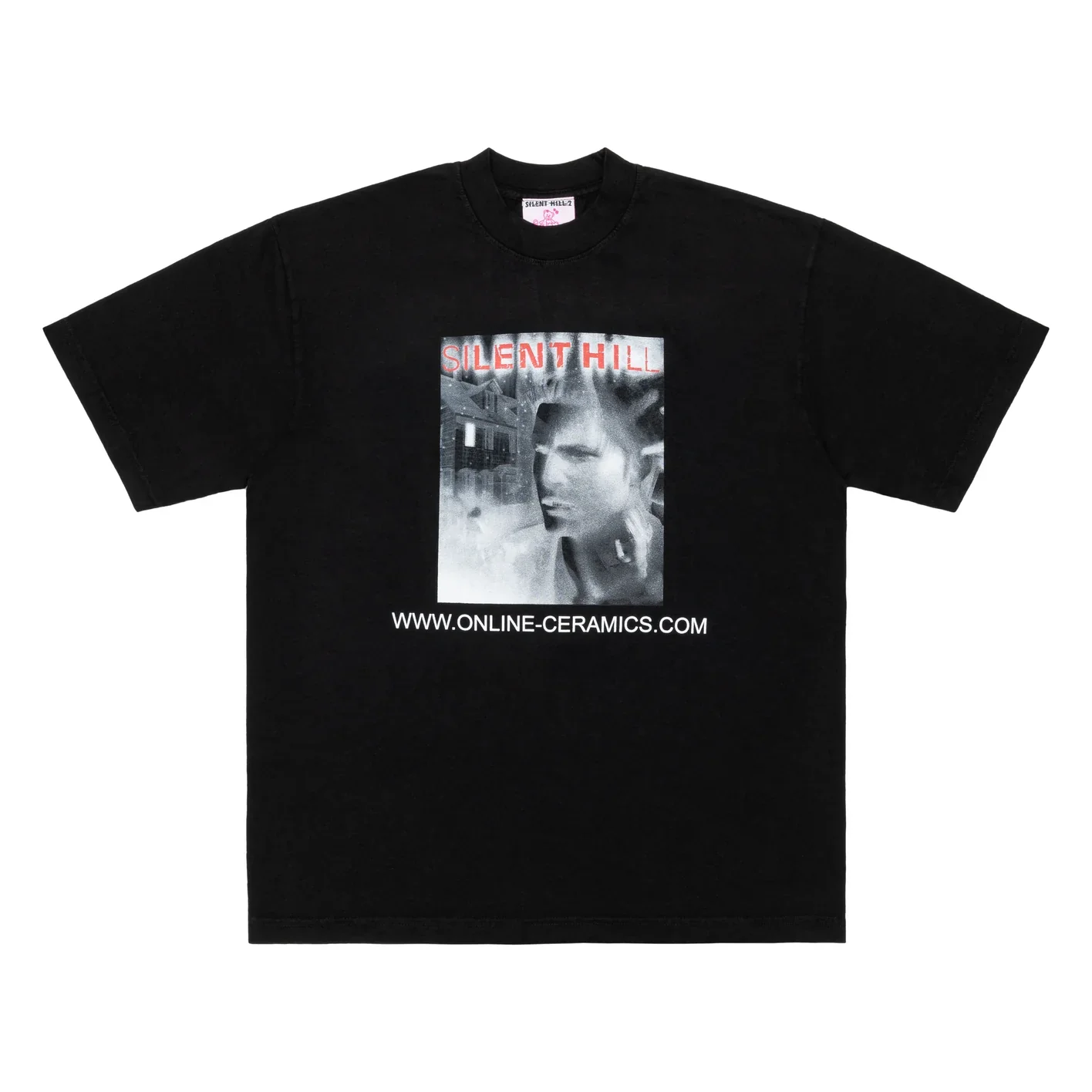 Online Ceramics - Welcome To Silent Hill S/S Tee - (Black)