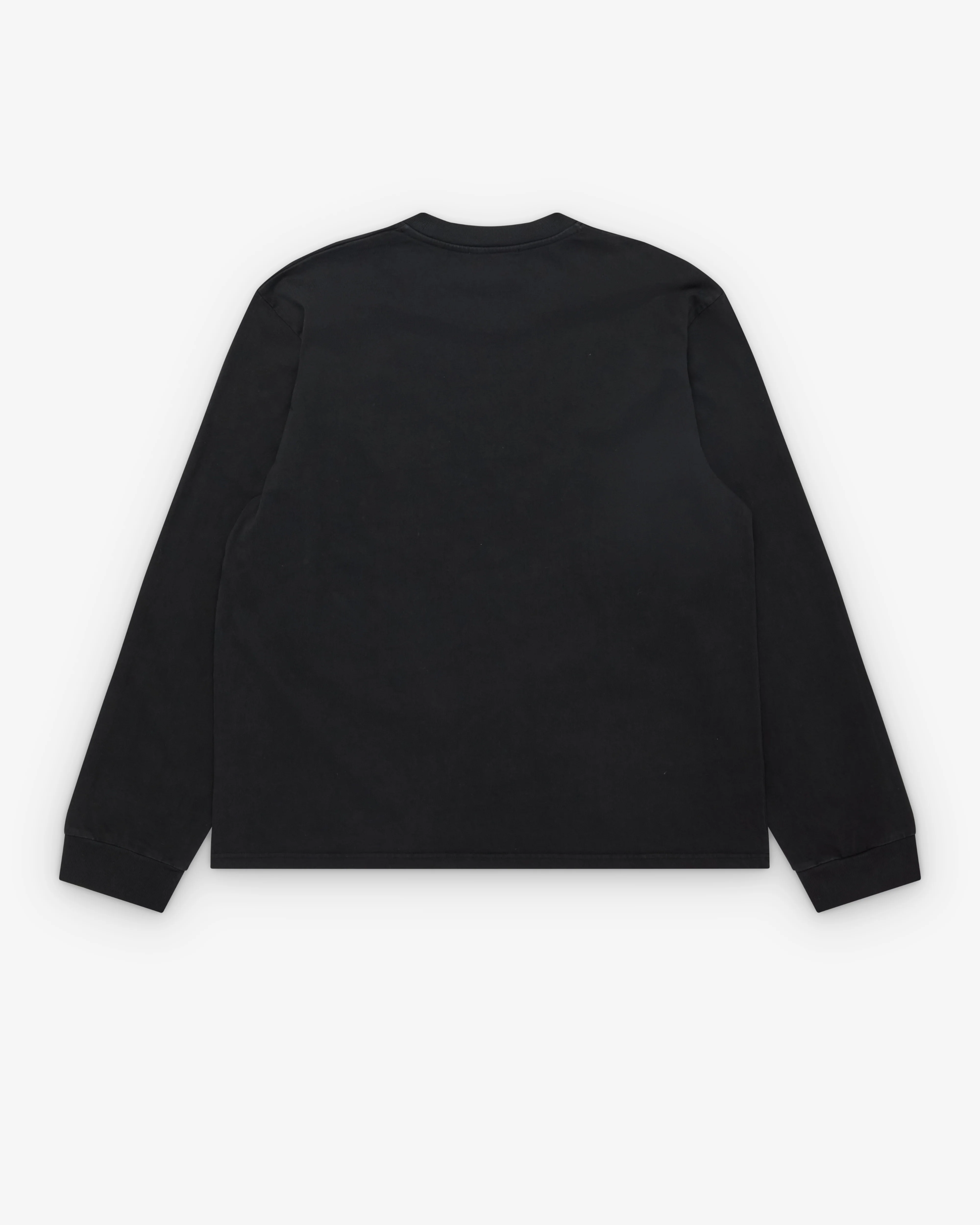 Our Legacy - Men's Timberland Pocket Longsleeve - (Washed Black) - Image 2