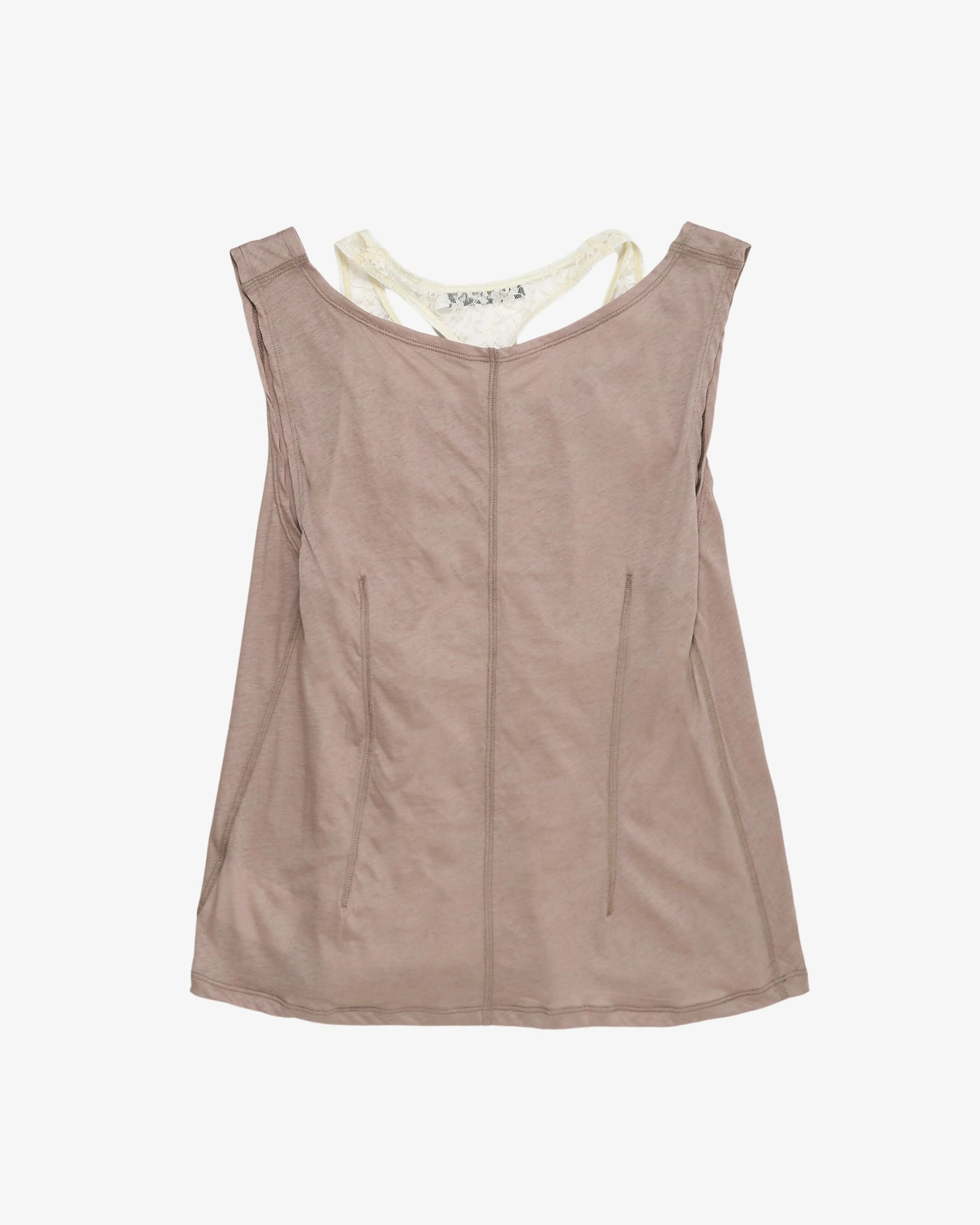 Our Legacy - Women's Swim Tank - (Beige) - Image 2