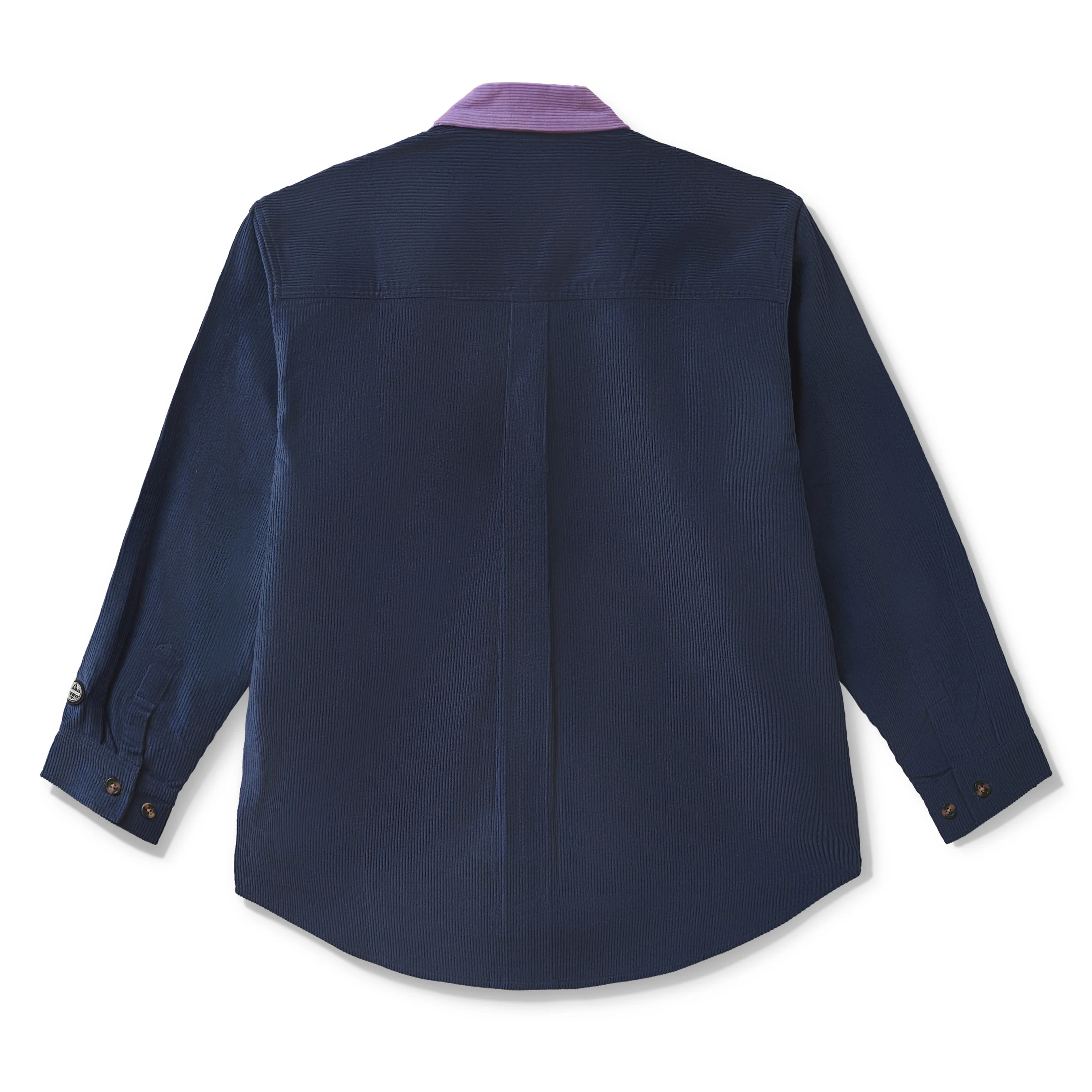 PARADISE YOUTH CLUB - Long Sleeve Wire Shirt - (Lavender /Navy) - Image 2