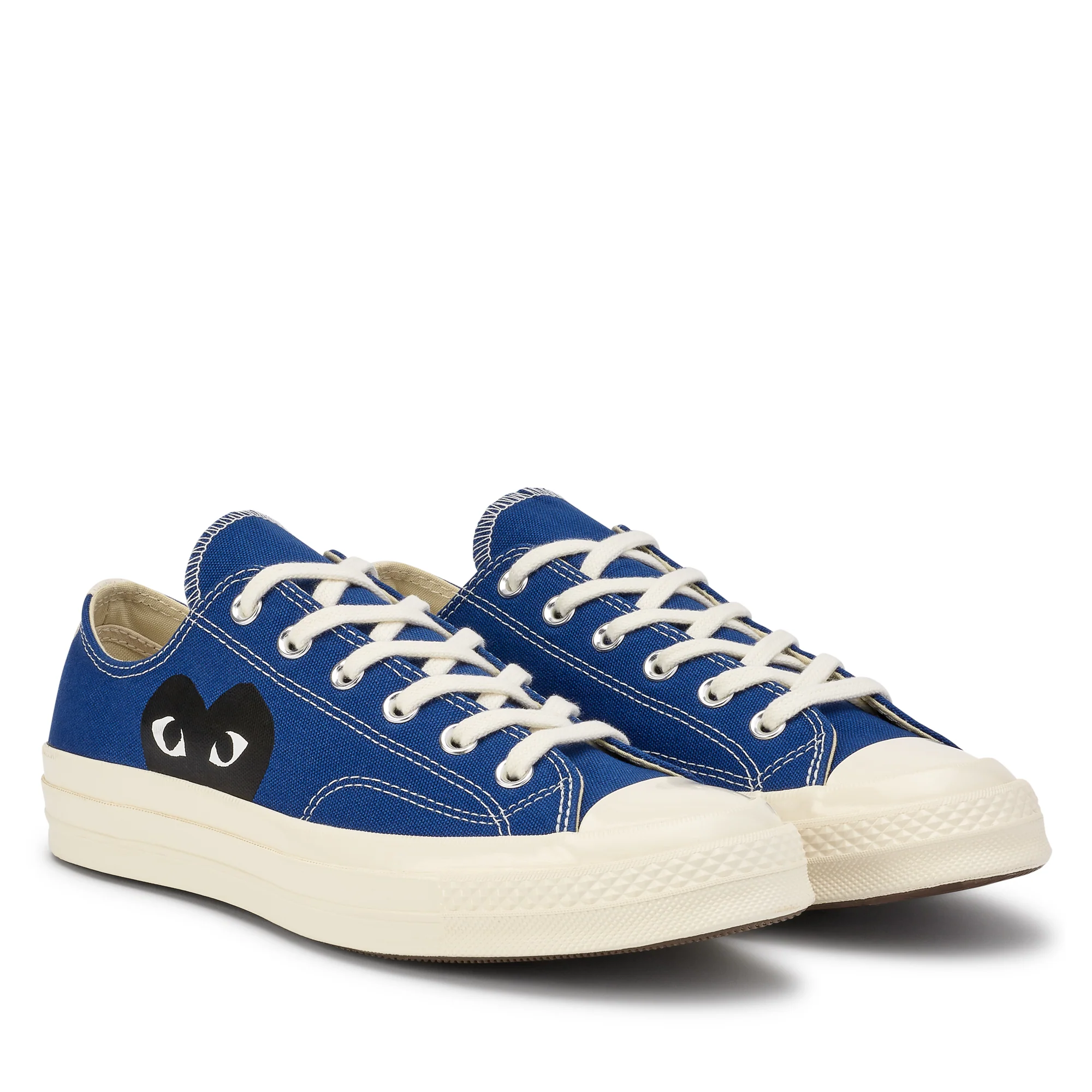 Play Converse - Black Heart Chuck Taylor All Star '70 Low - (Blue) - Image 4