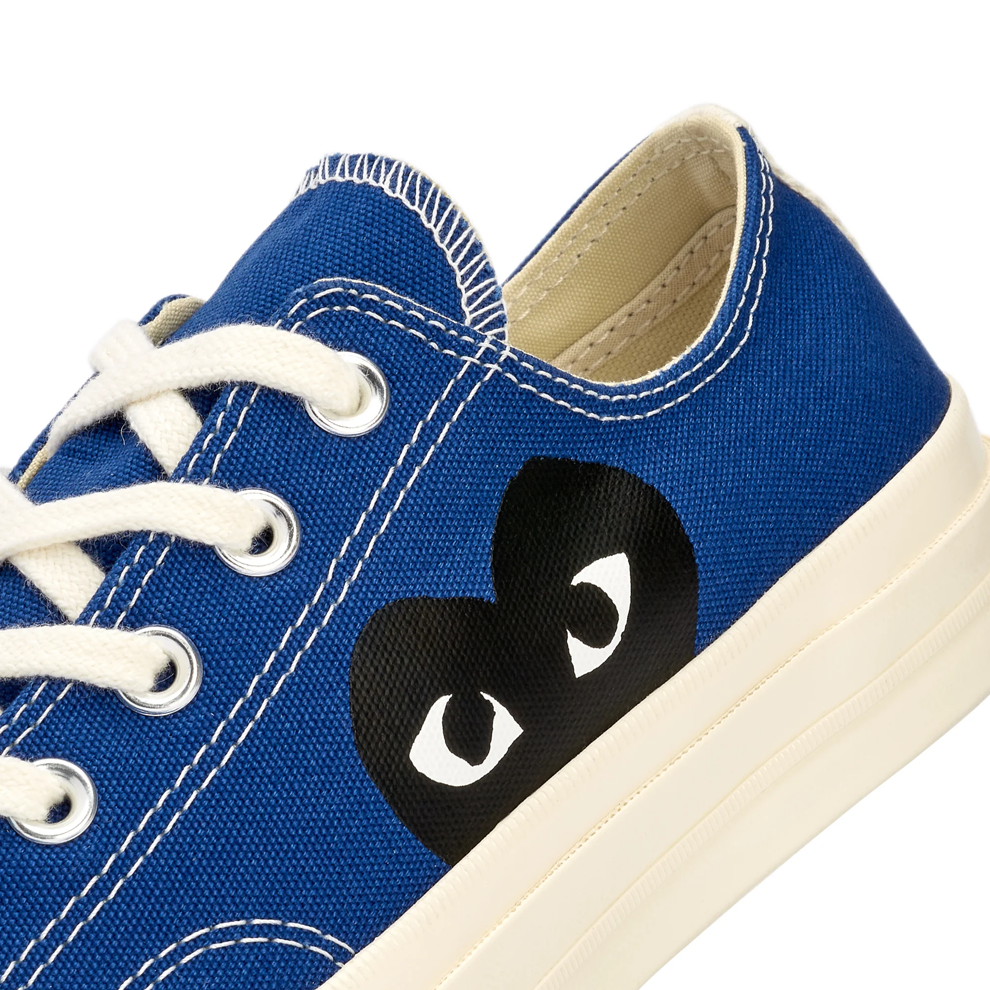 Play Converse - Black Heart Chuck Taylor All Star '70 Low - (Blue) - Image 6