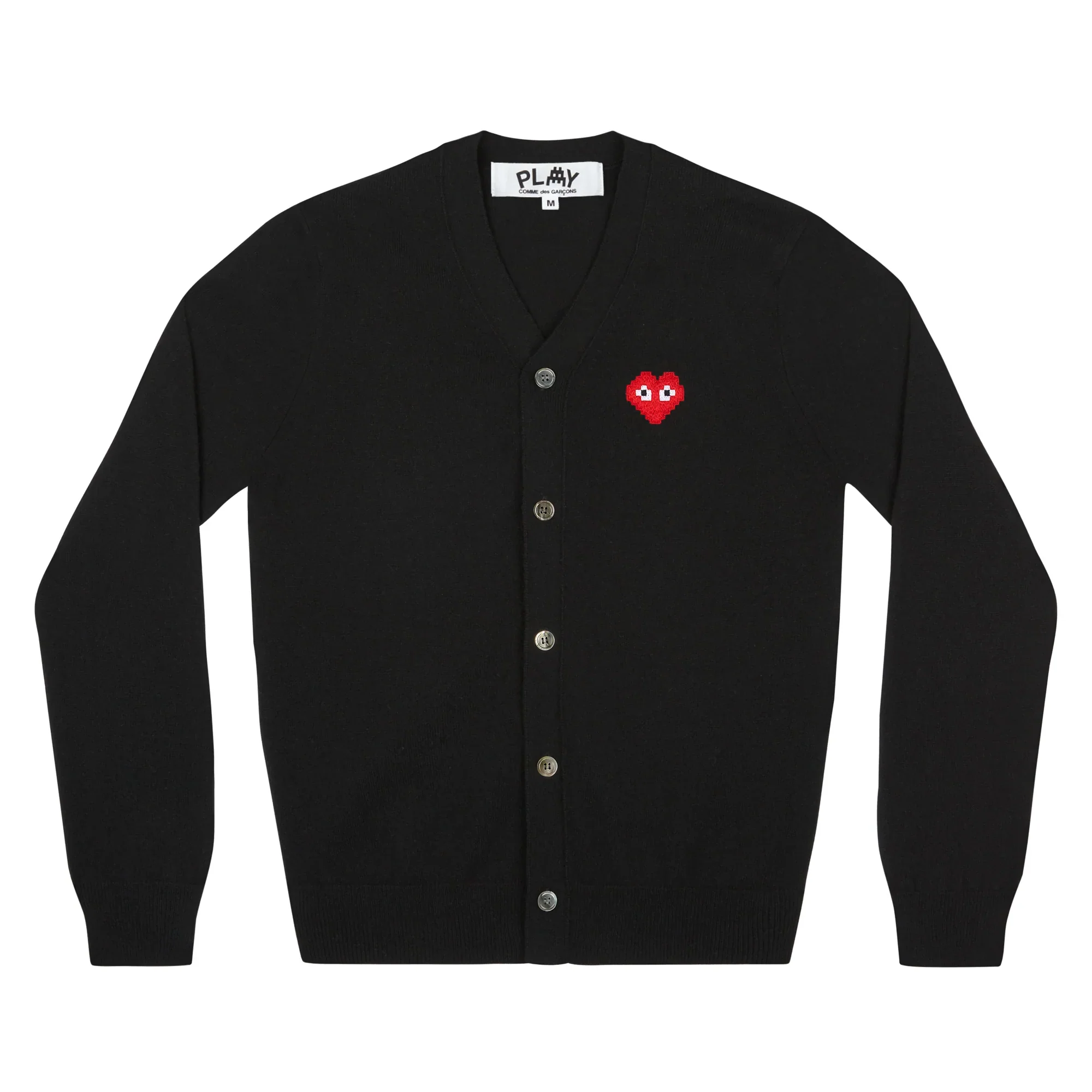 PLAY - the Artist Invader Men's Cardigan - (N084)(Black)