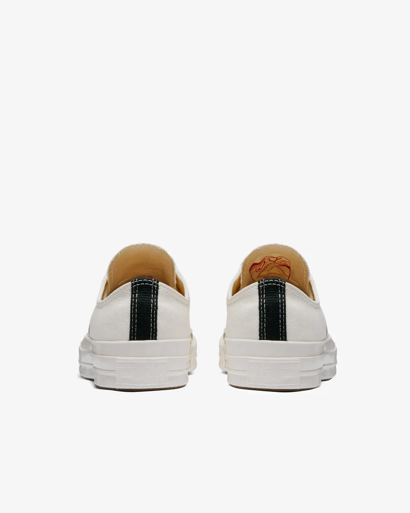 Play Converse - Small Red Heart All Star '70 Low Sneakers - (White) - Image 5