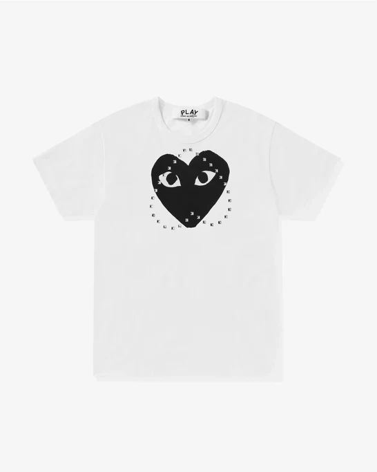 Play - Logo Stud T-Shirt - (White/Black)