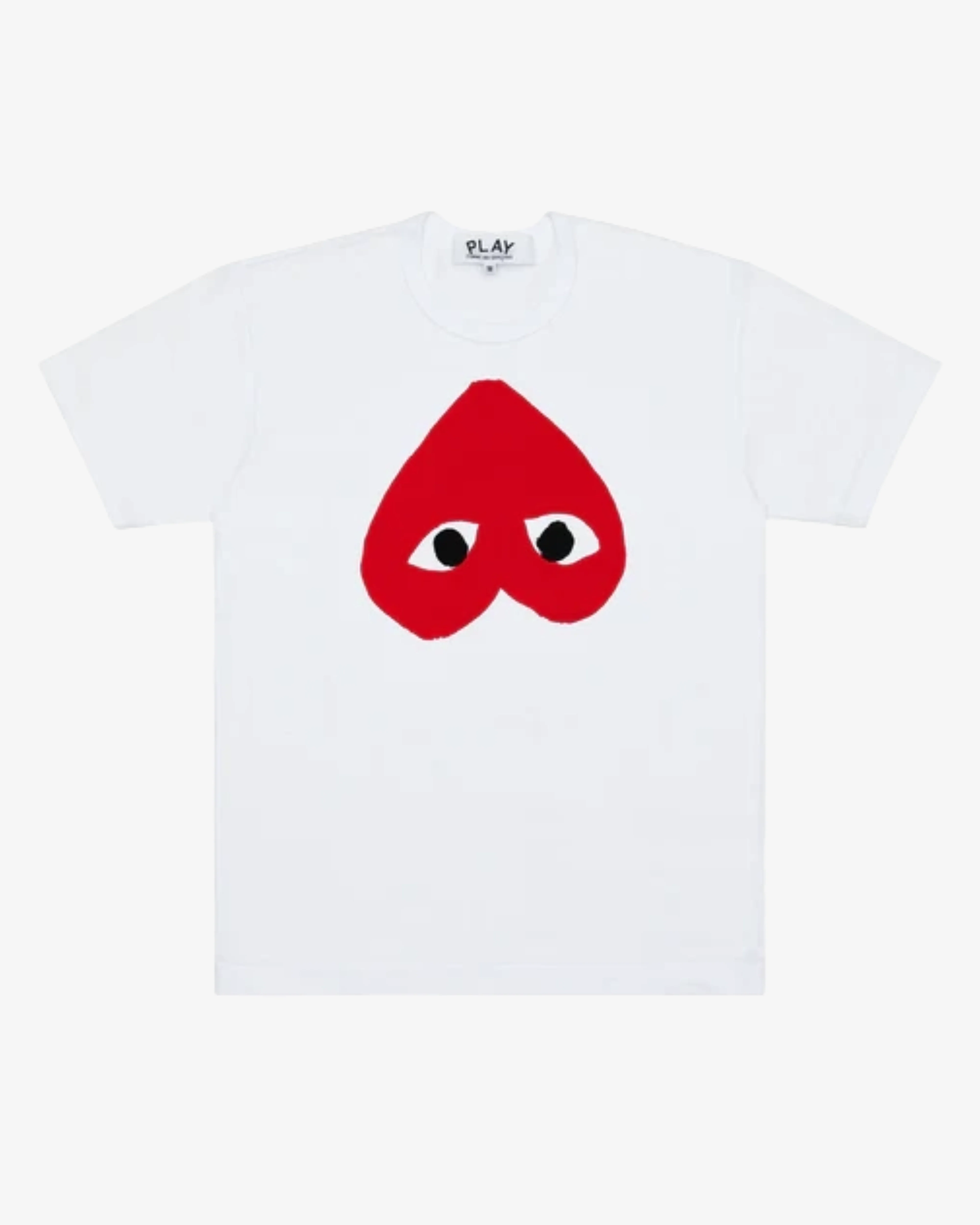 Play - Red Heart Logo T-Shirt - (White)