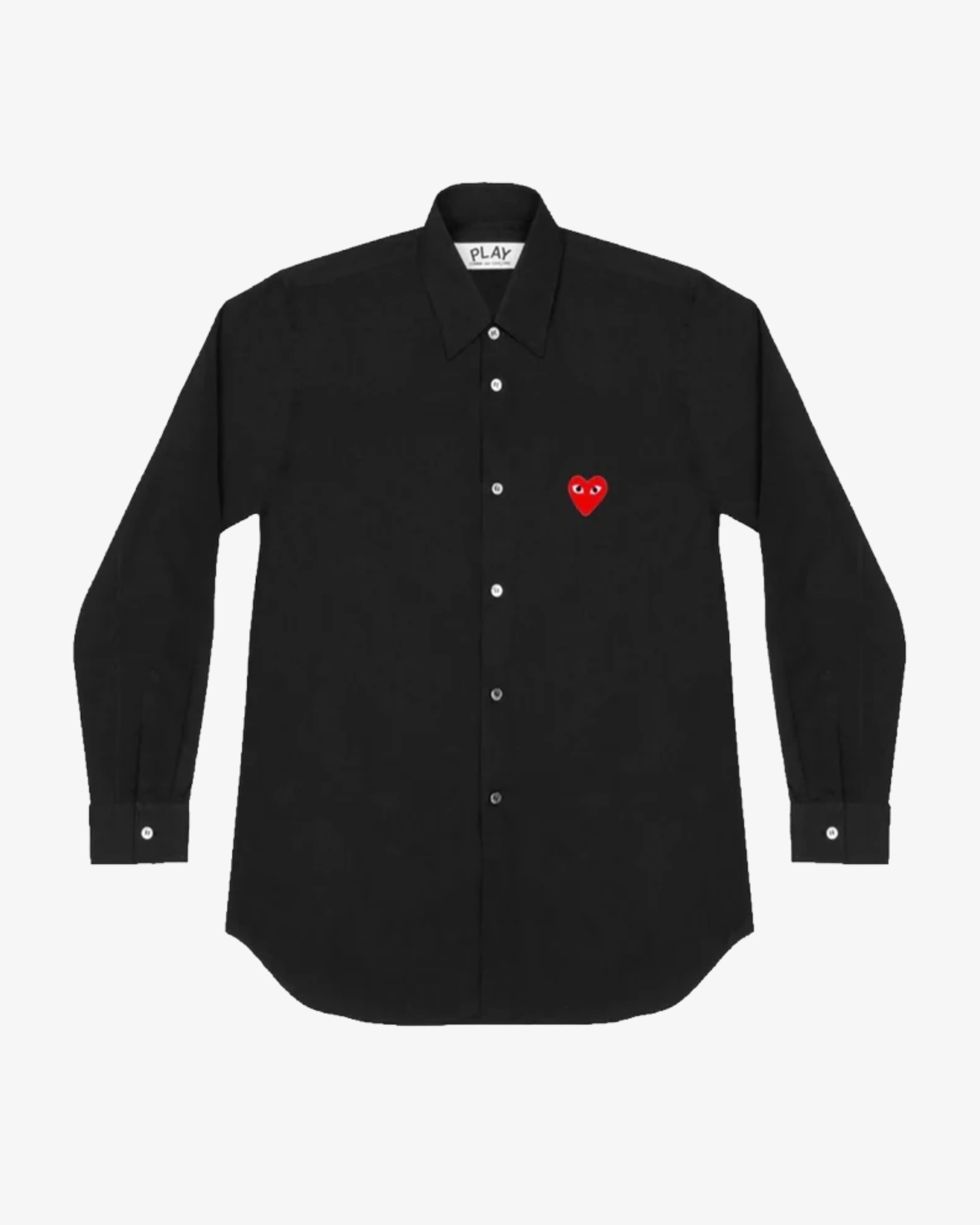 Play - Red Heart Shirt - (Black)