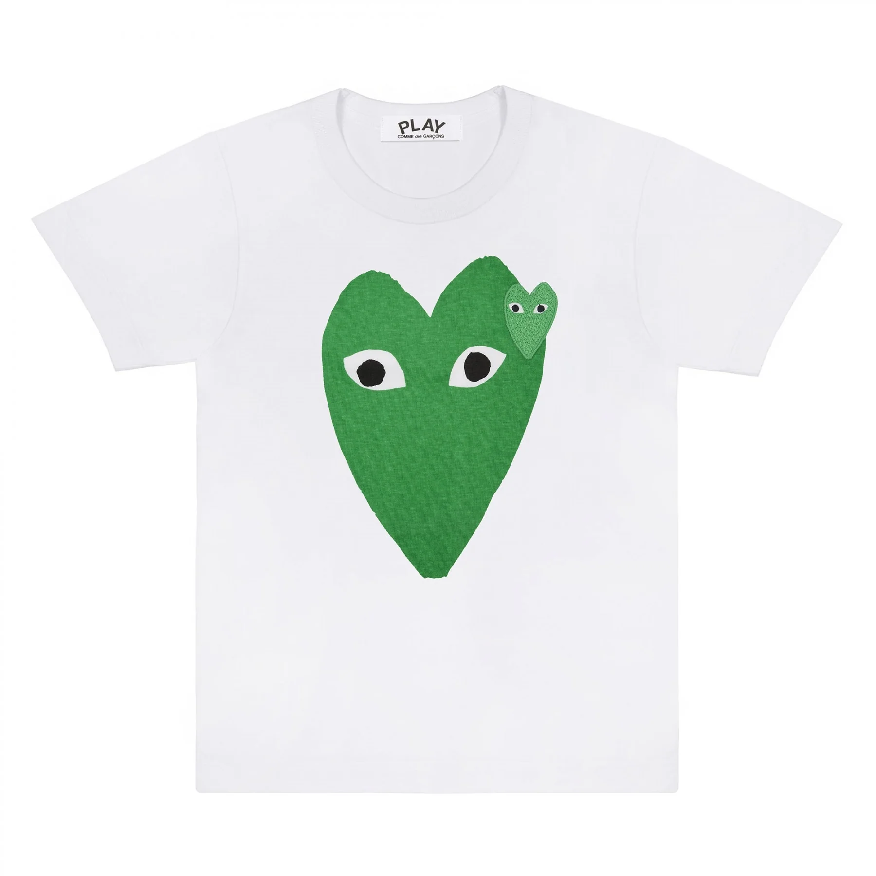 Play - T-Shirt Green Heart - (T059)(T060)
