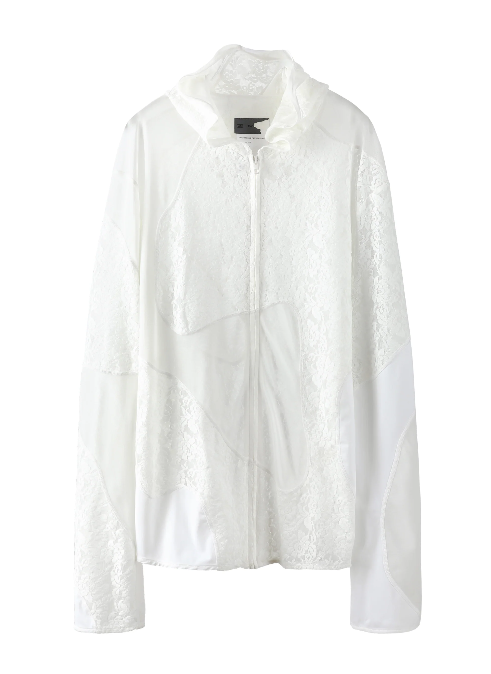 POST ARCHIVE FACTION (PAF) - 5.0+ Hoodie Left - (White)