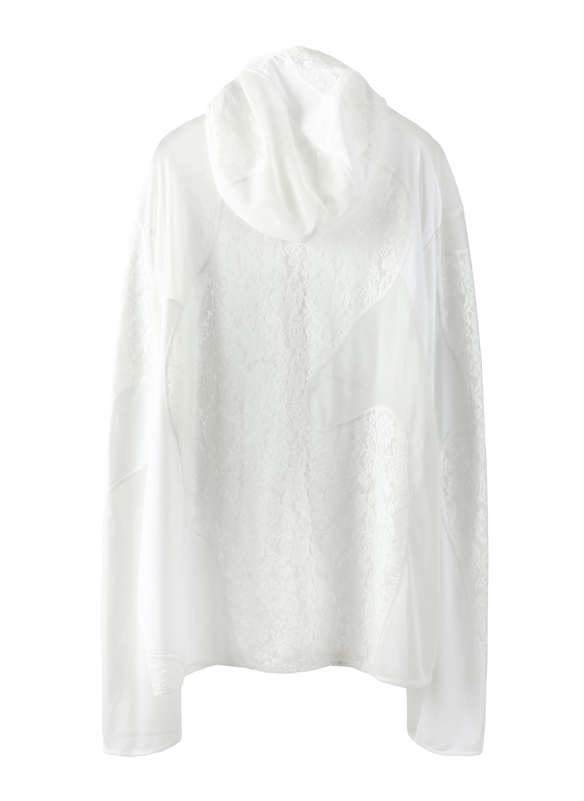 POST ARCHIVE FACTION (PAF) - 5.0+ Hoodie Left - (White) - Image 2