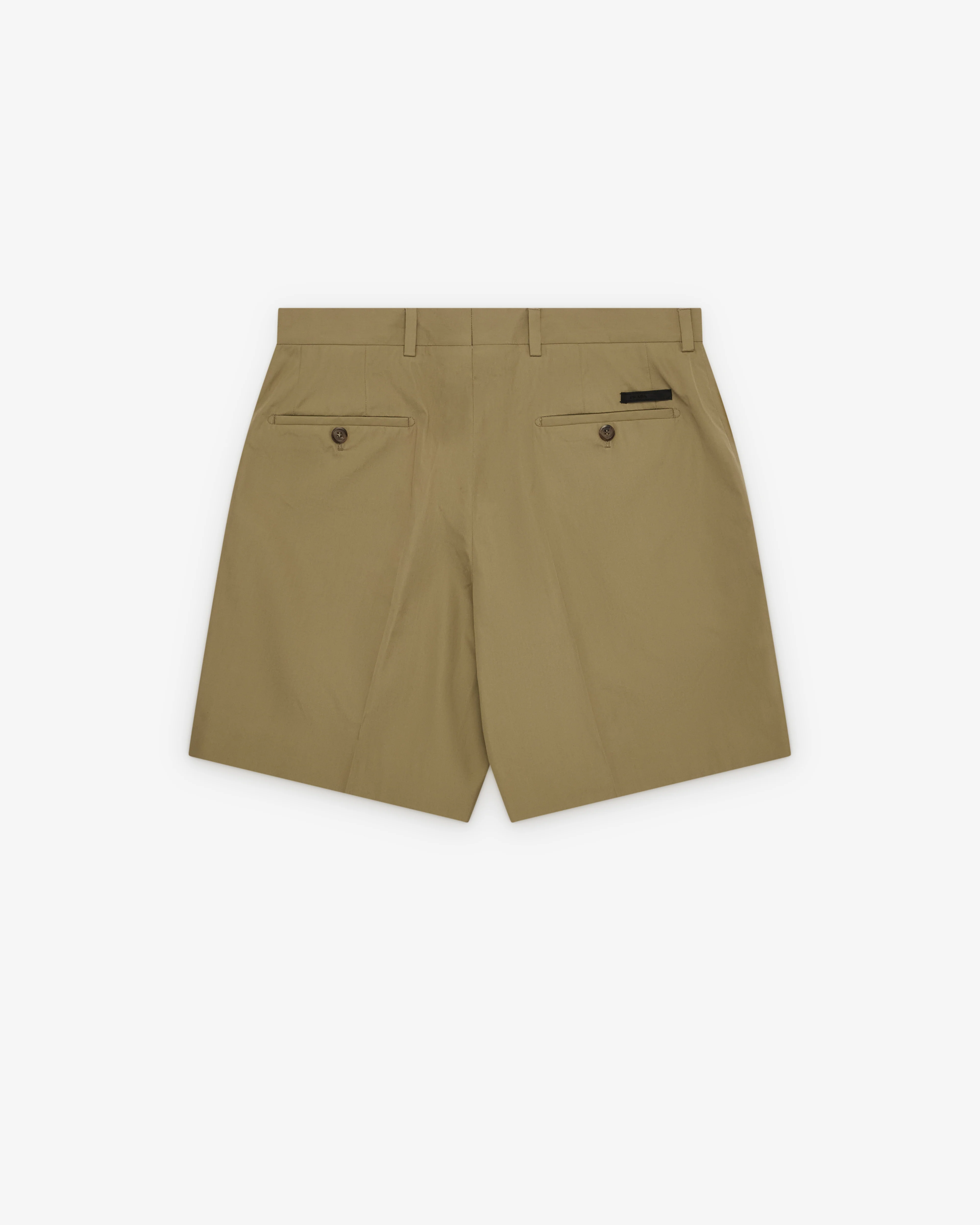 Prada - Men's Popeline Bermuda - (Beige) - Image 2