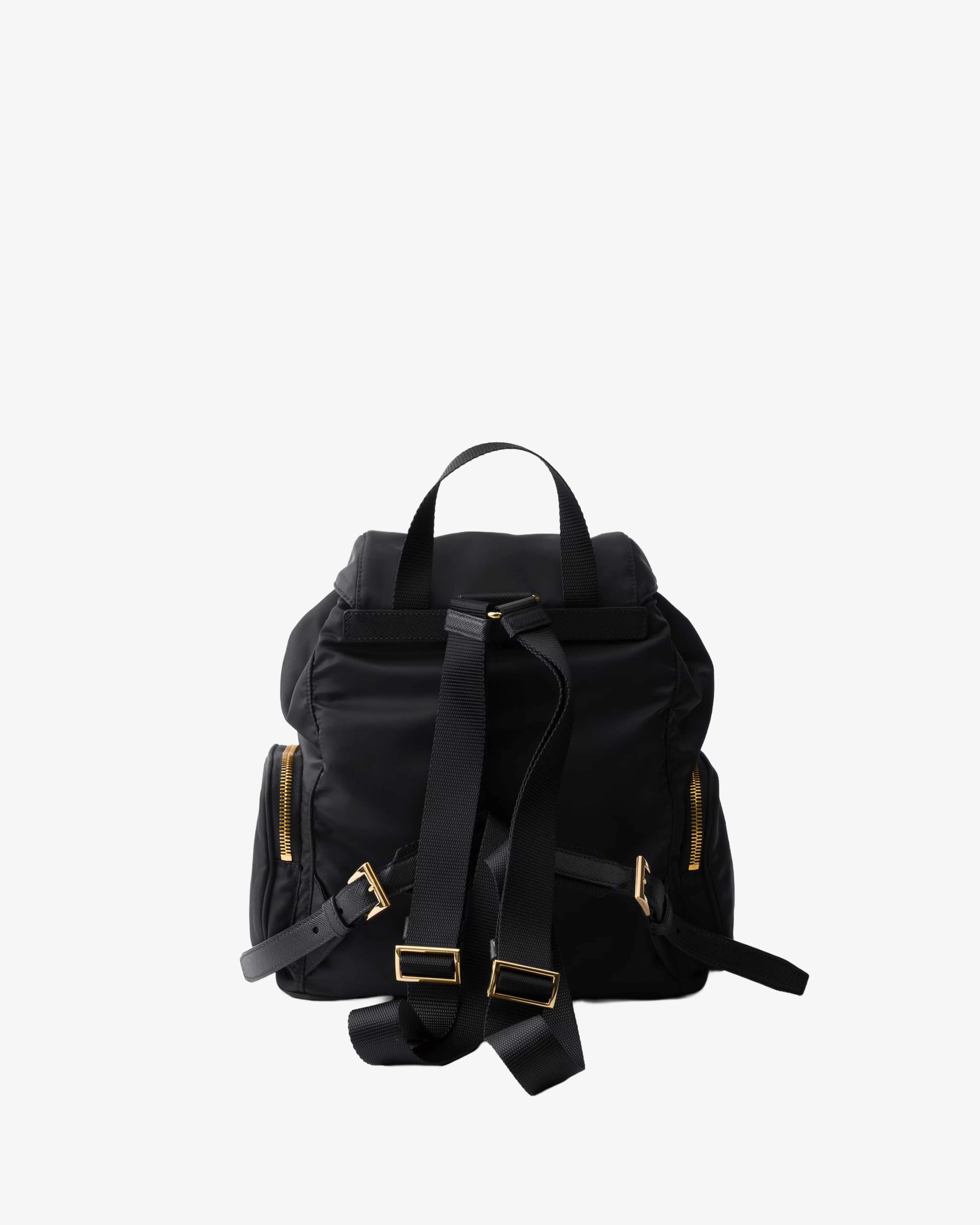 Prada - Women's Fabric Backpack - (Black) - Image 3