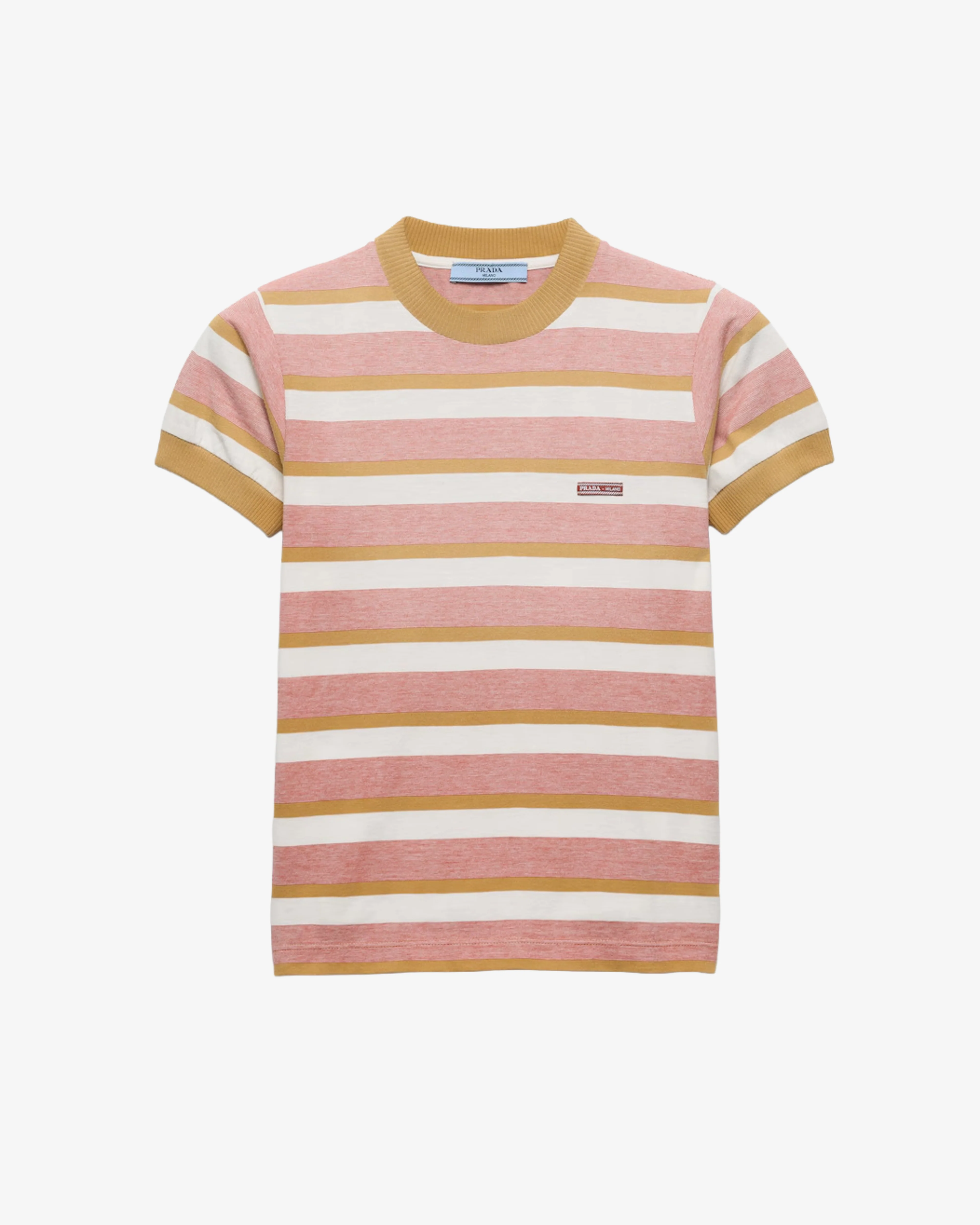 Prada - Women's Jersey Baiadera Old T-Shirt - (Orange)