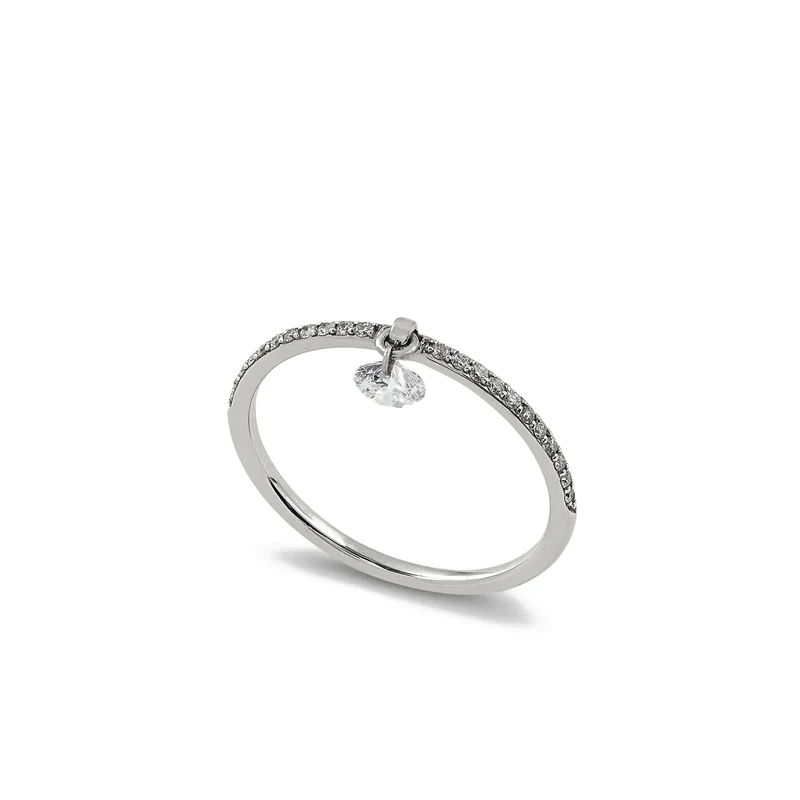 Raphaele Canot - Set Free Diamond Pave Ring - Image 2