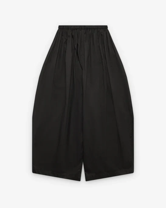 RENLI SU - Women's Balloon Pleated Trousers - (Black) - Image 2