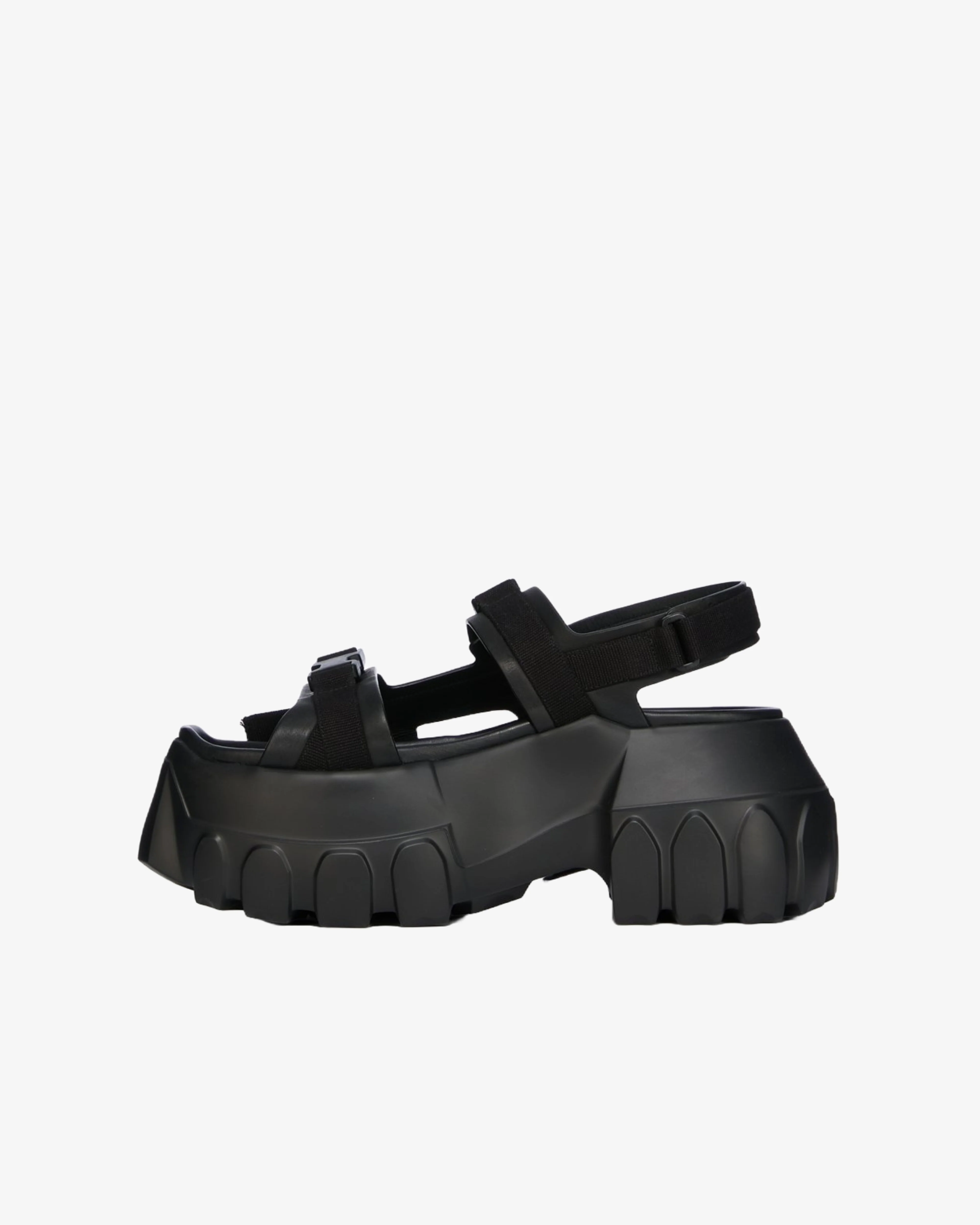 RICK OWENS - Men's Megatractor Sandal - (Black99) - Image 2
