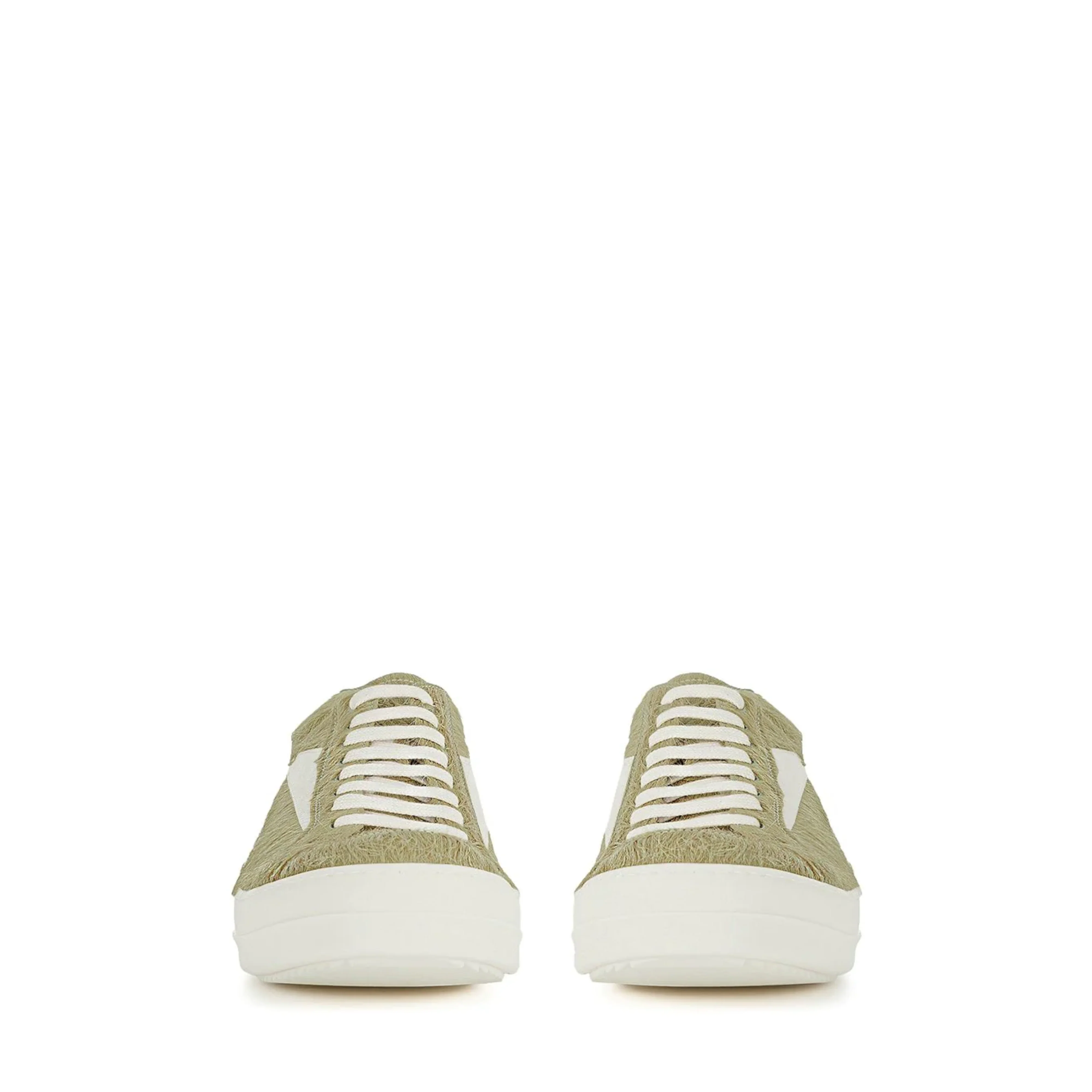 RICK OWENS - Men's Vintage Sneaks - (Khaki) - Image 3
