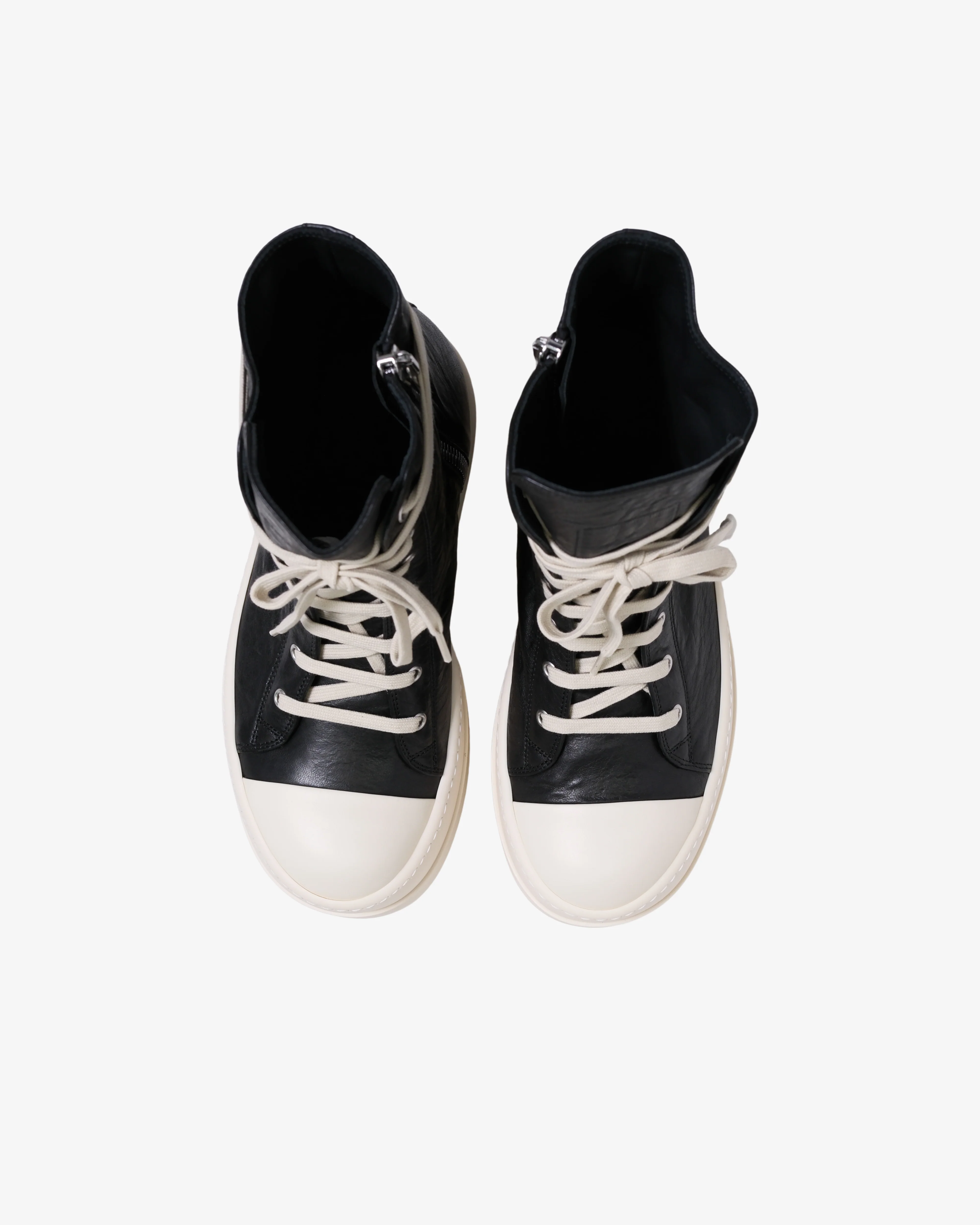 RICK OWENS - Women's Mega Bumper Sneaks - (Black) - Image 3