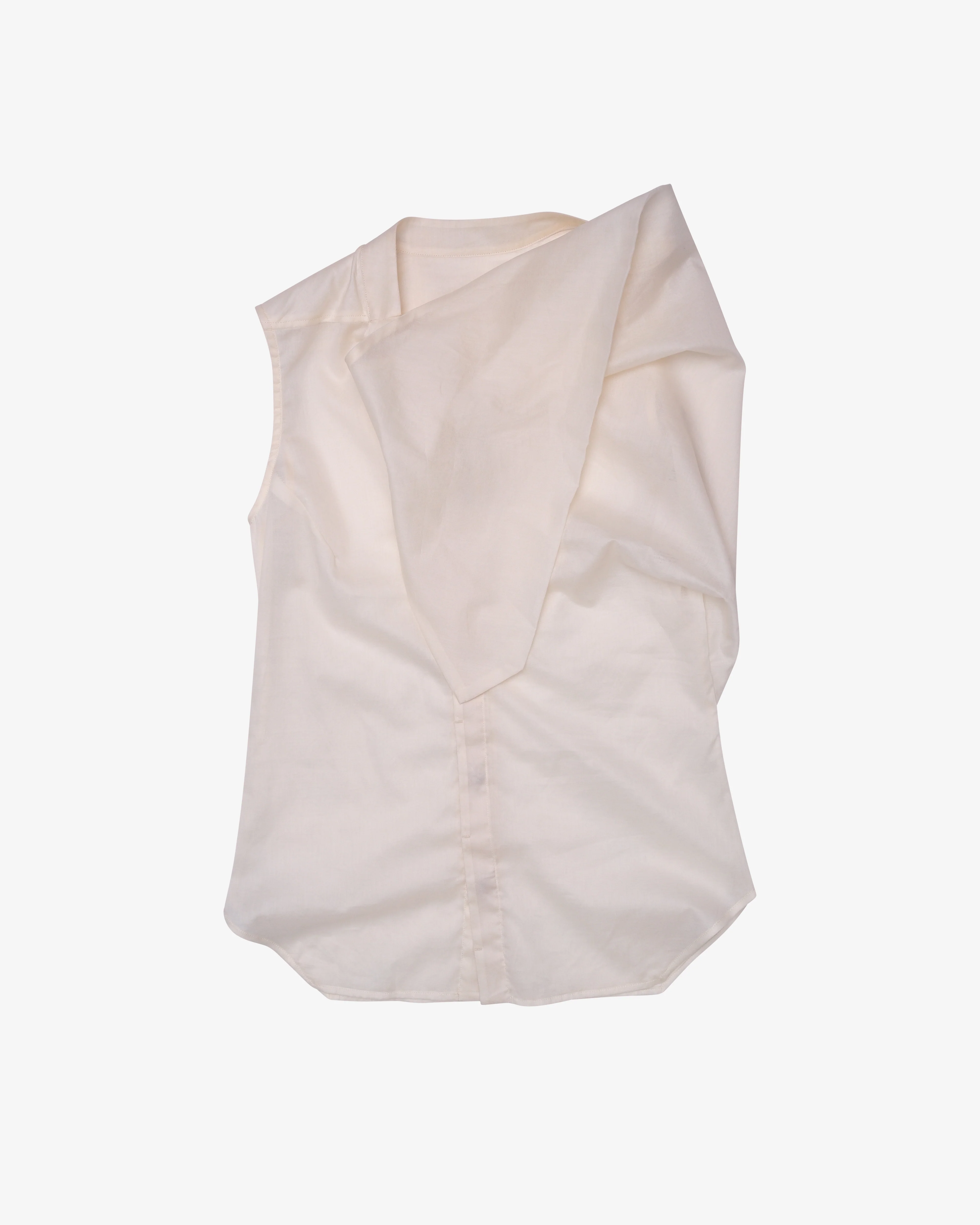 RICK OWENS - Women's Sl Island Shirt - (Ivory)