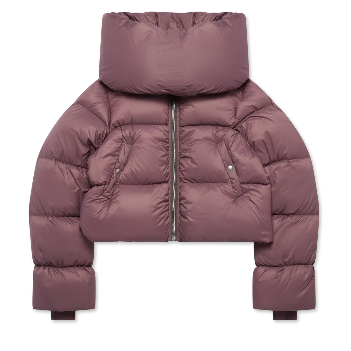 Rick Owens - Women'S Funnel Neck Down Jacket - (Purple)