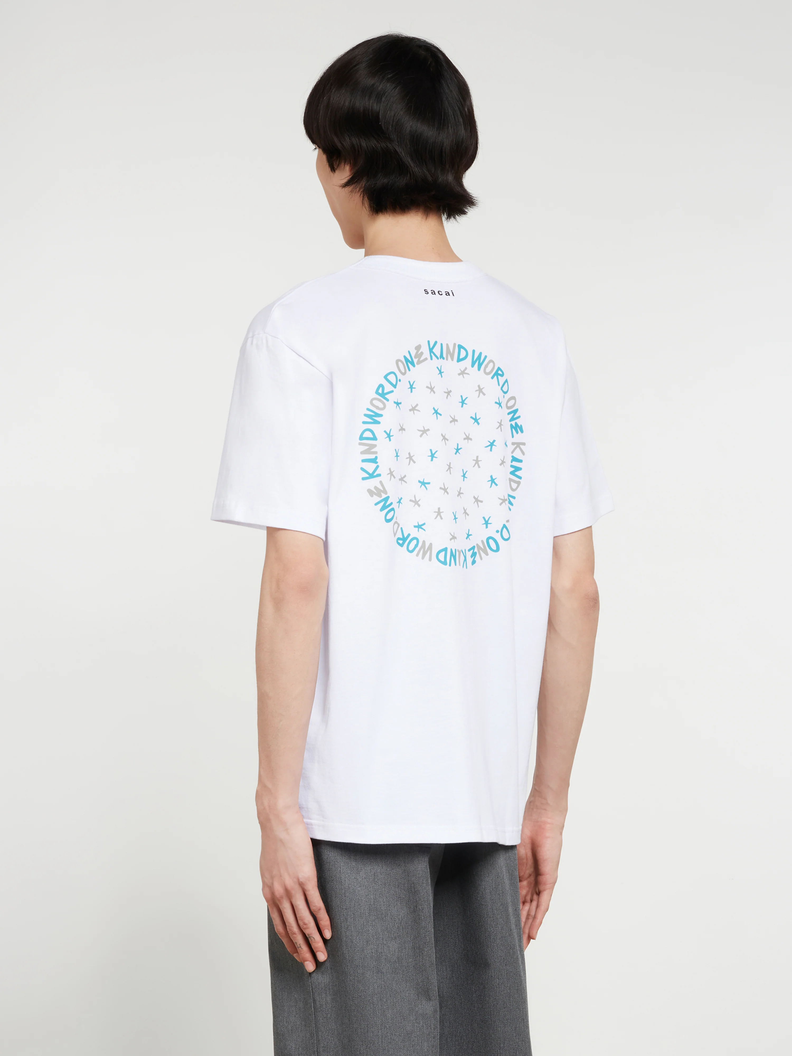 SACAI - Eric Haze / Circle Star T-Shirt - (White) - Image 4