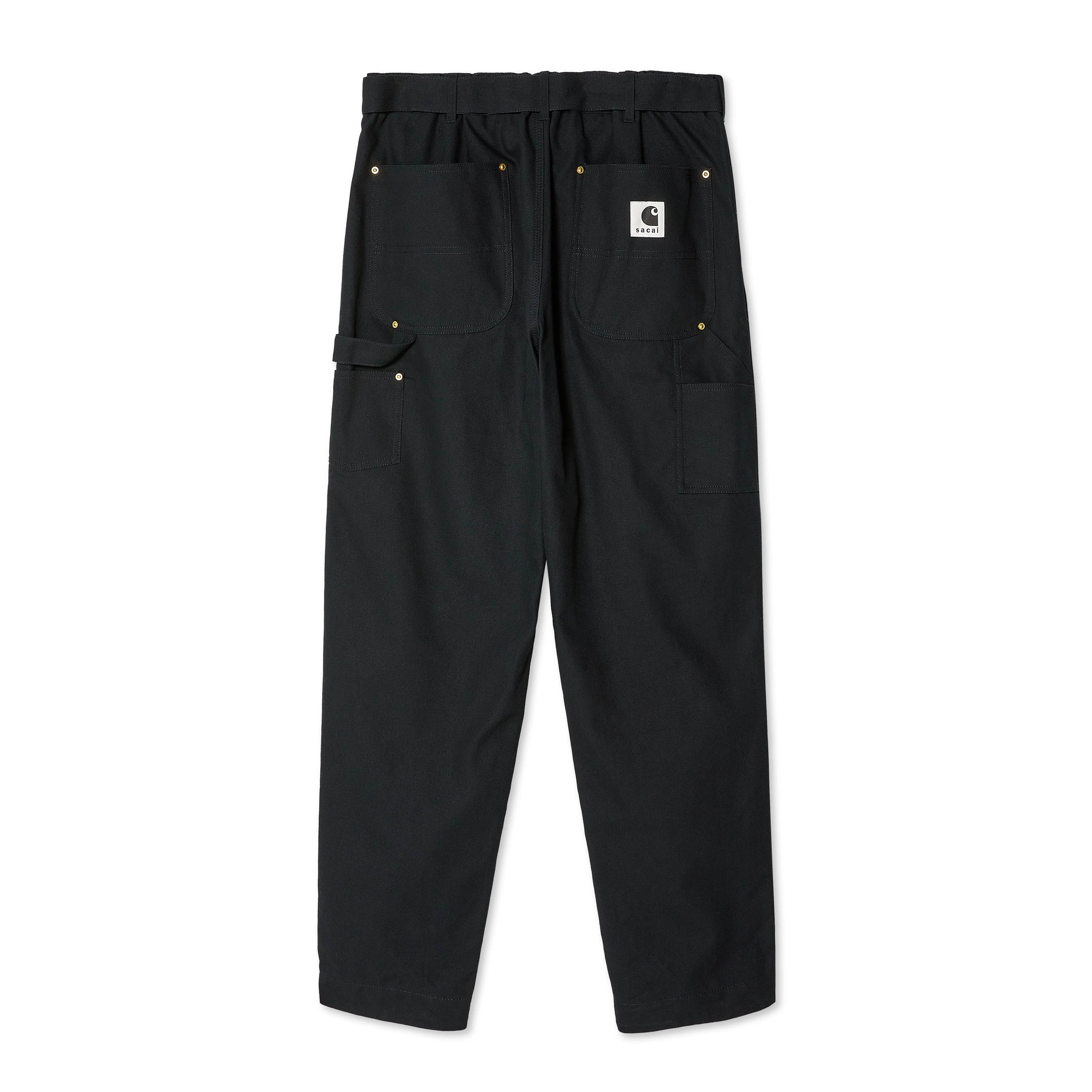 sacai - Carhartt WIP Men's Canvas Pants - (Black) - Image 2