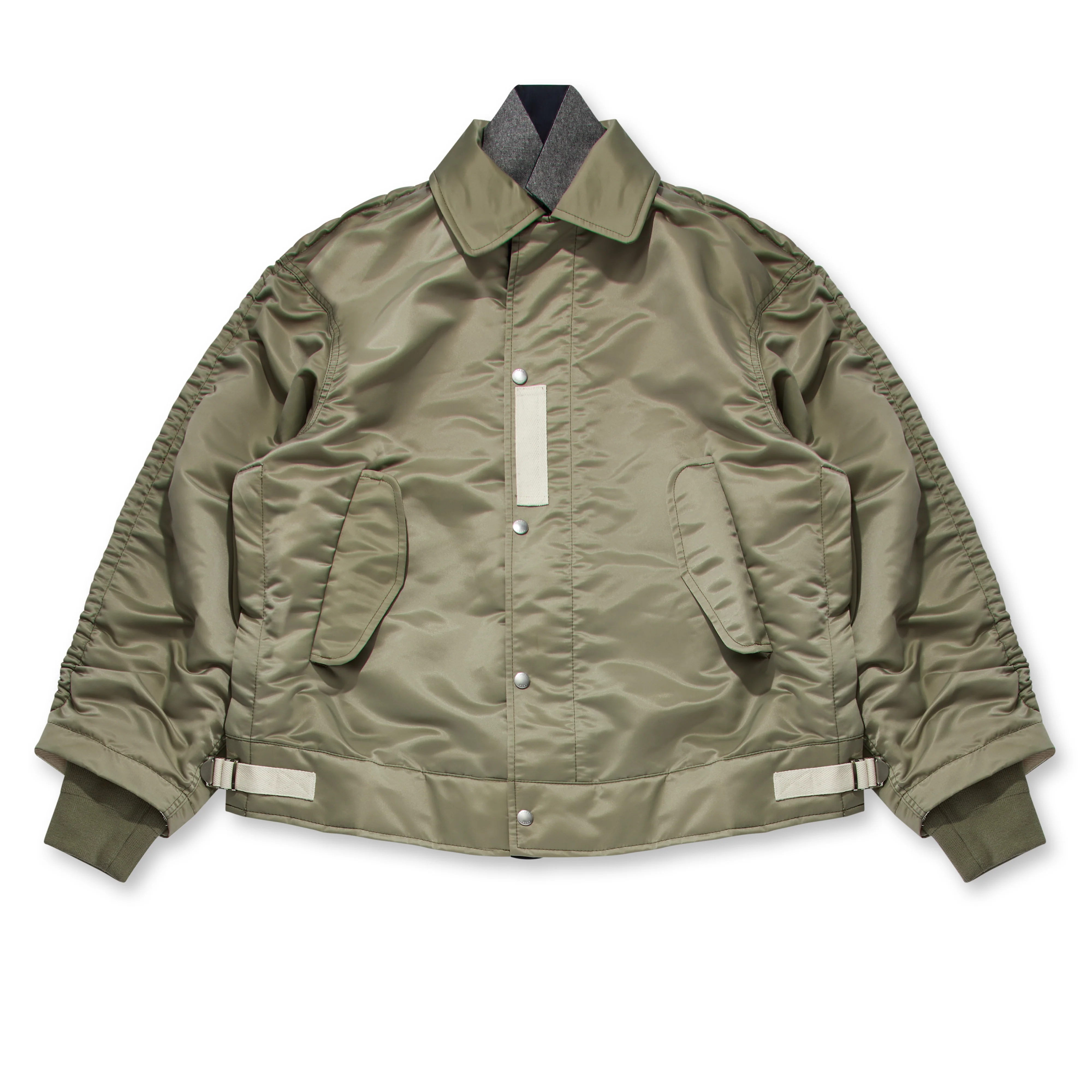 Sacai - Men'S Nylon Twill Blouson - (Light Khaki)