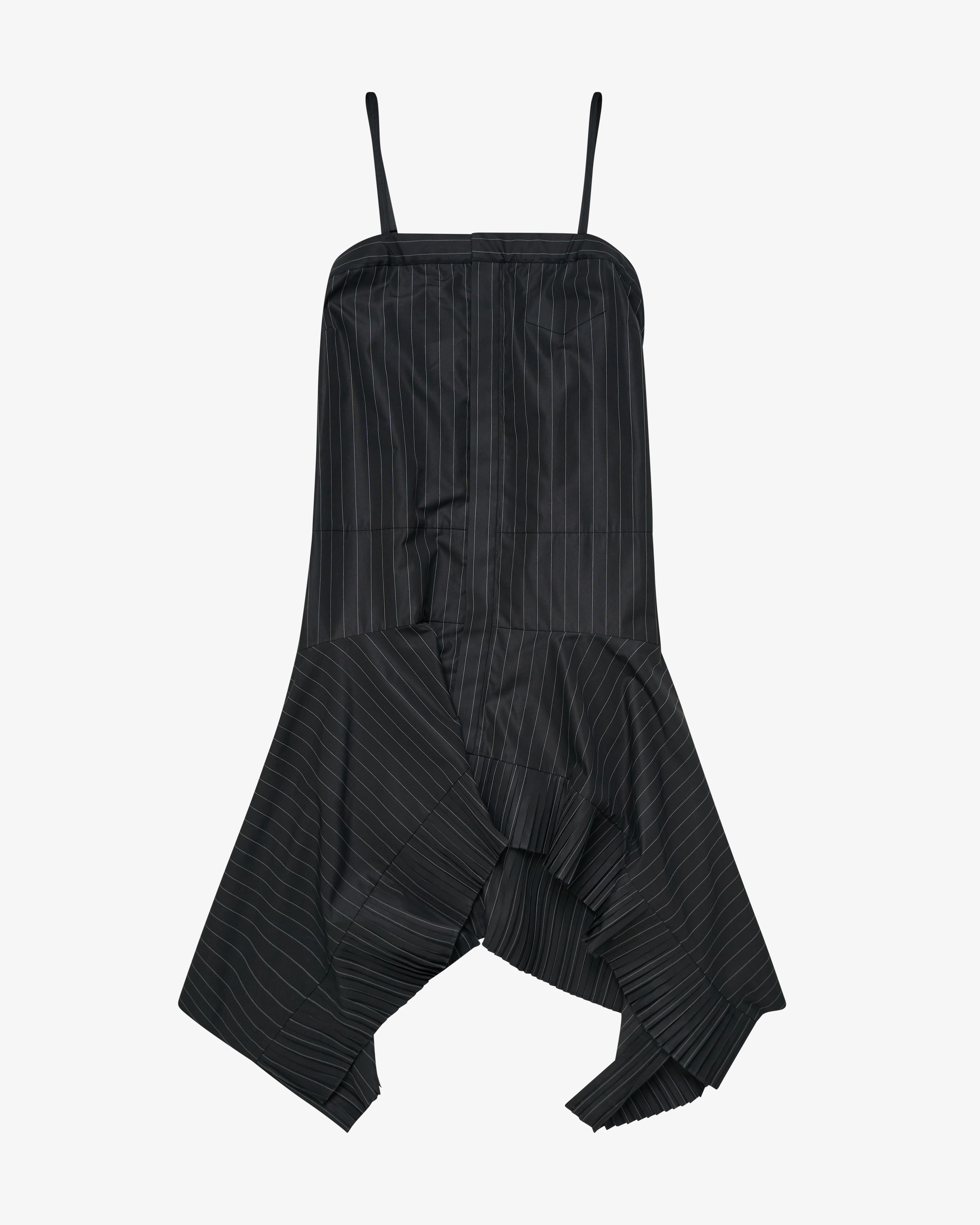 SACAI - Women's Chalk Stripe Dress - (Black)
