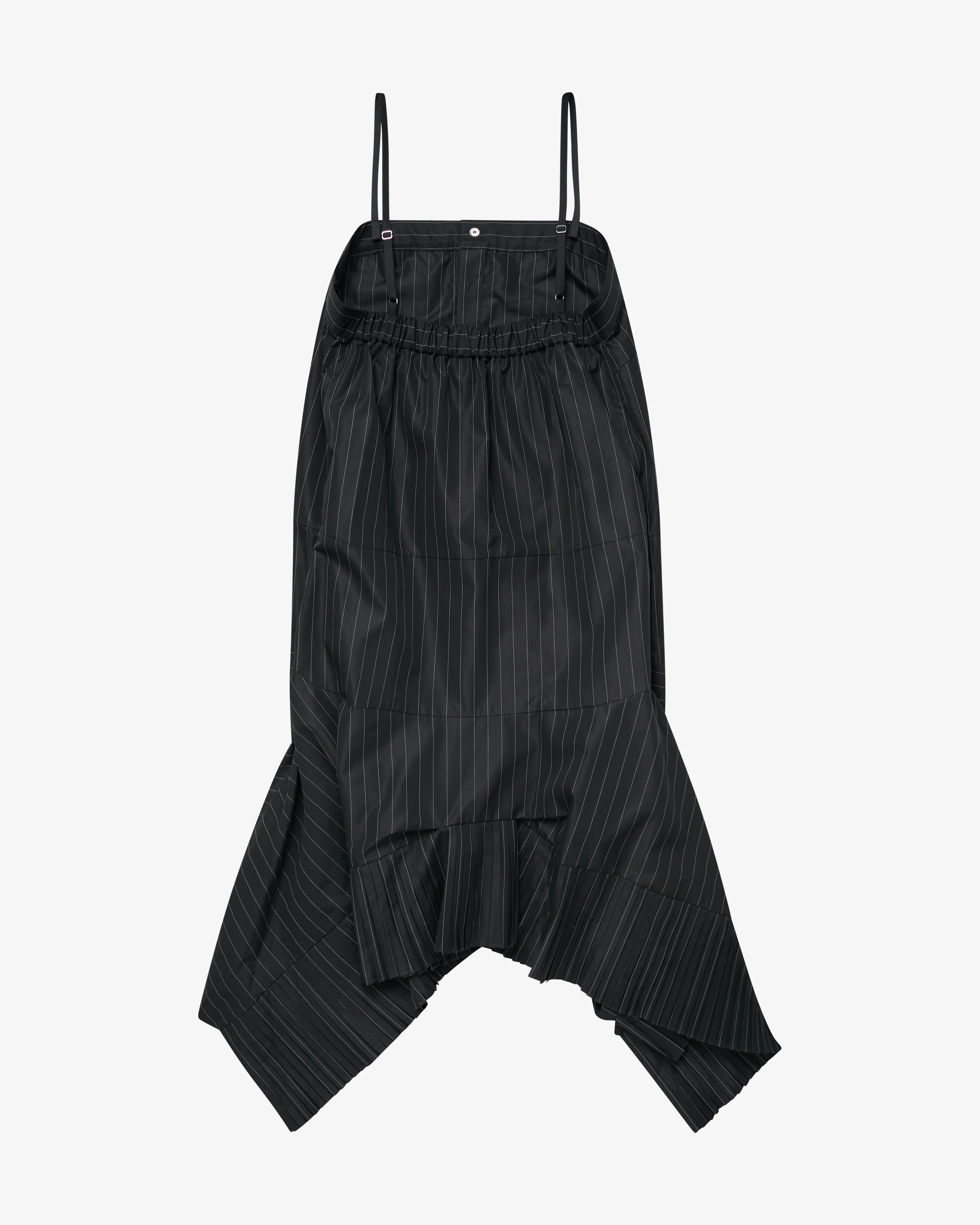 SACAI - Women's Chalk Stripe Dress - (Black) - Image 2
