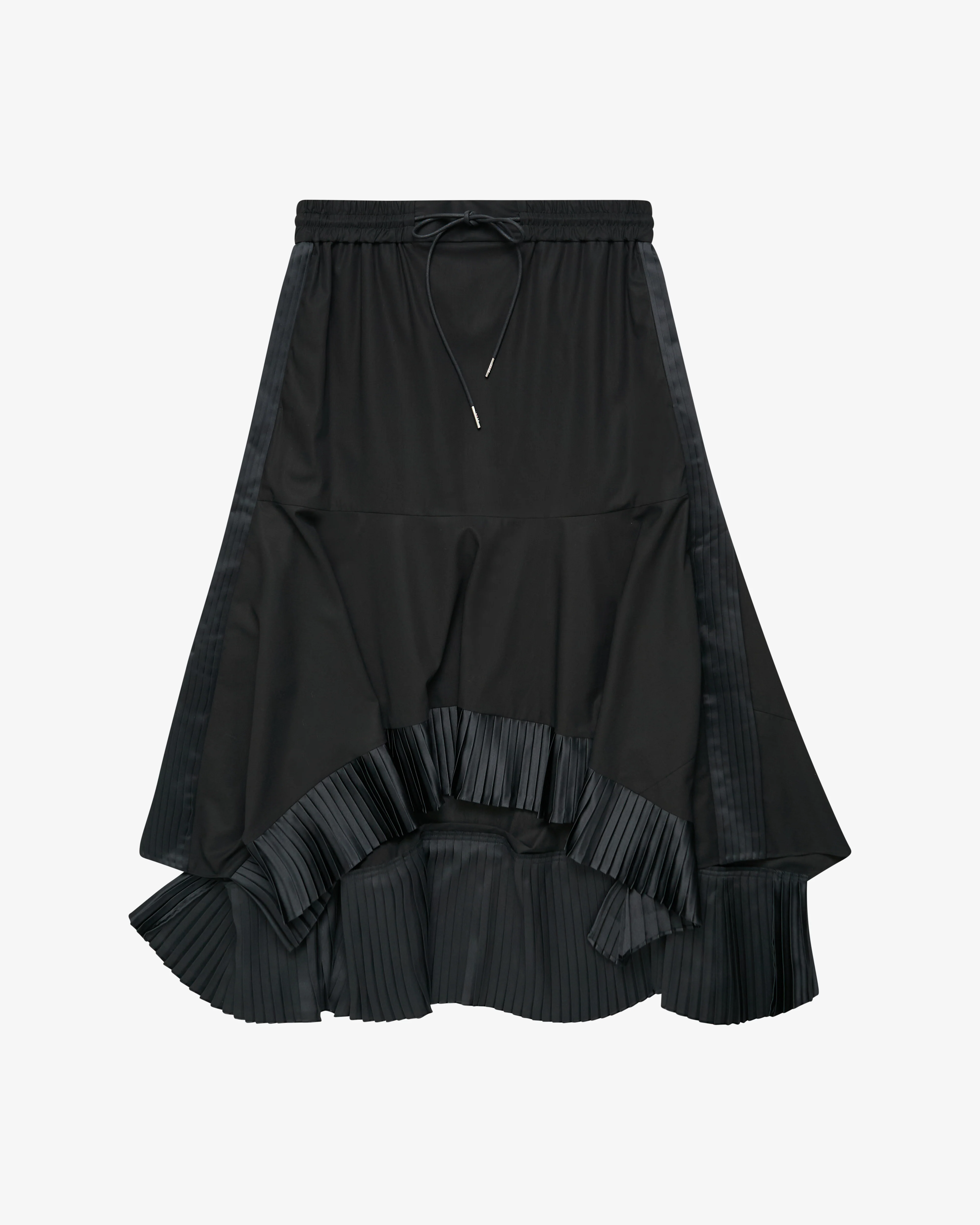 SACAI - Women's Cotton Broadcloth Skirt - (Black)
