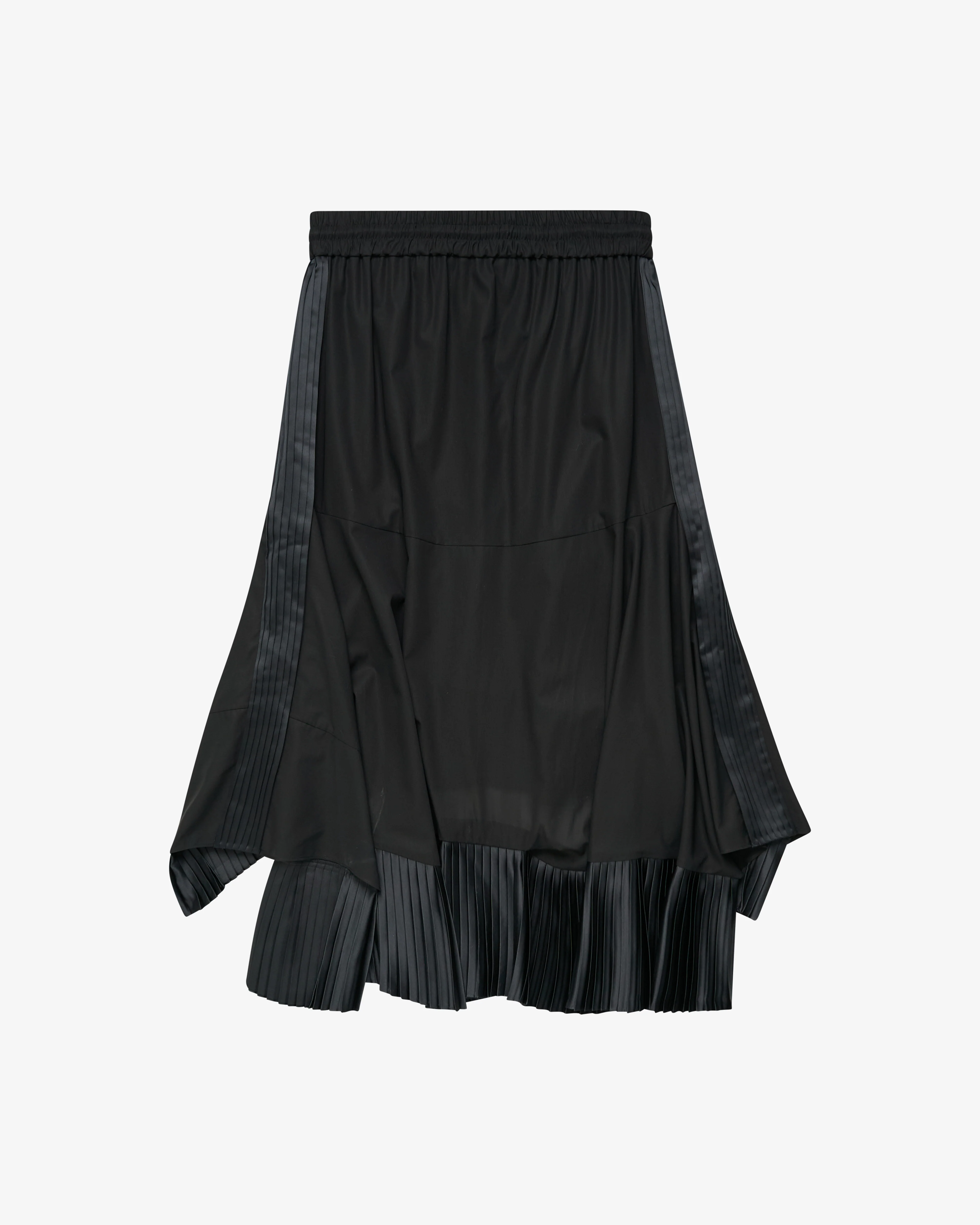 SACAI - Women's Cotton Broadcloth Skirt - (Black) - Image 2