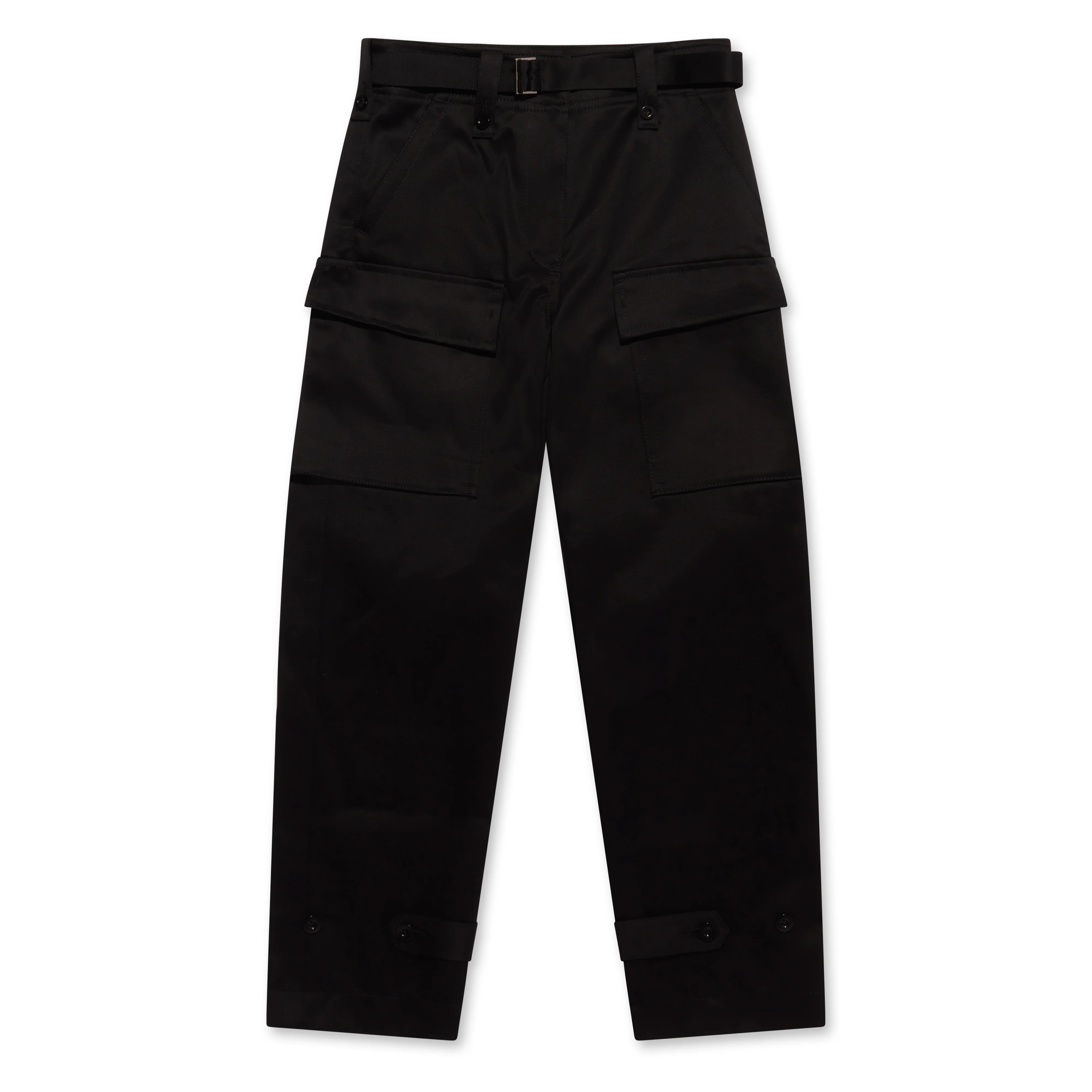 SACAI - Women's Cotton Chino Pants - (Black)