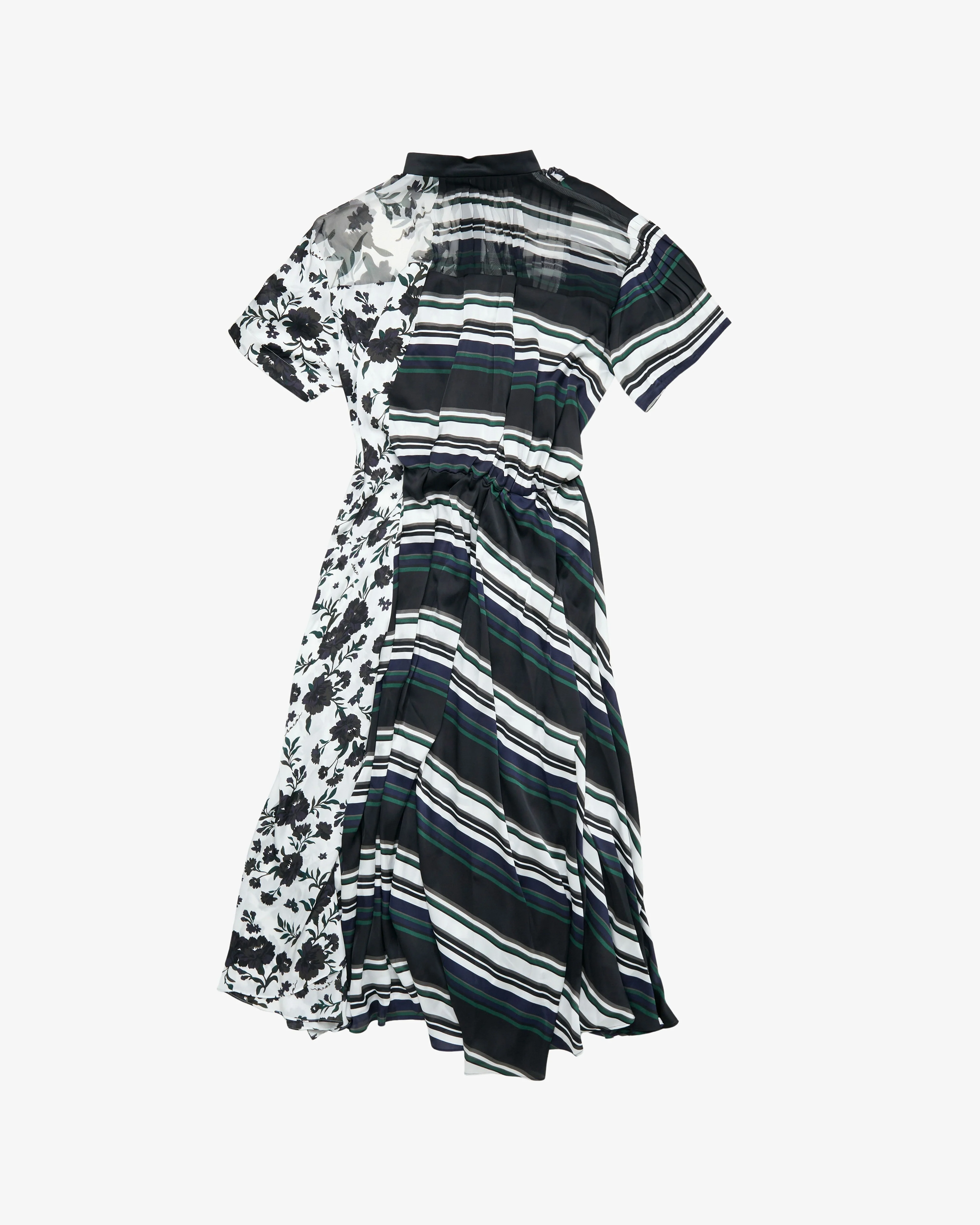 SACAI - Women's Pattern Mix Dress - (White) - Image 2