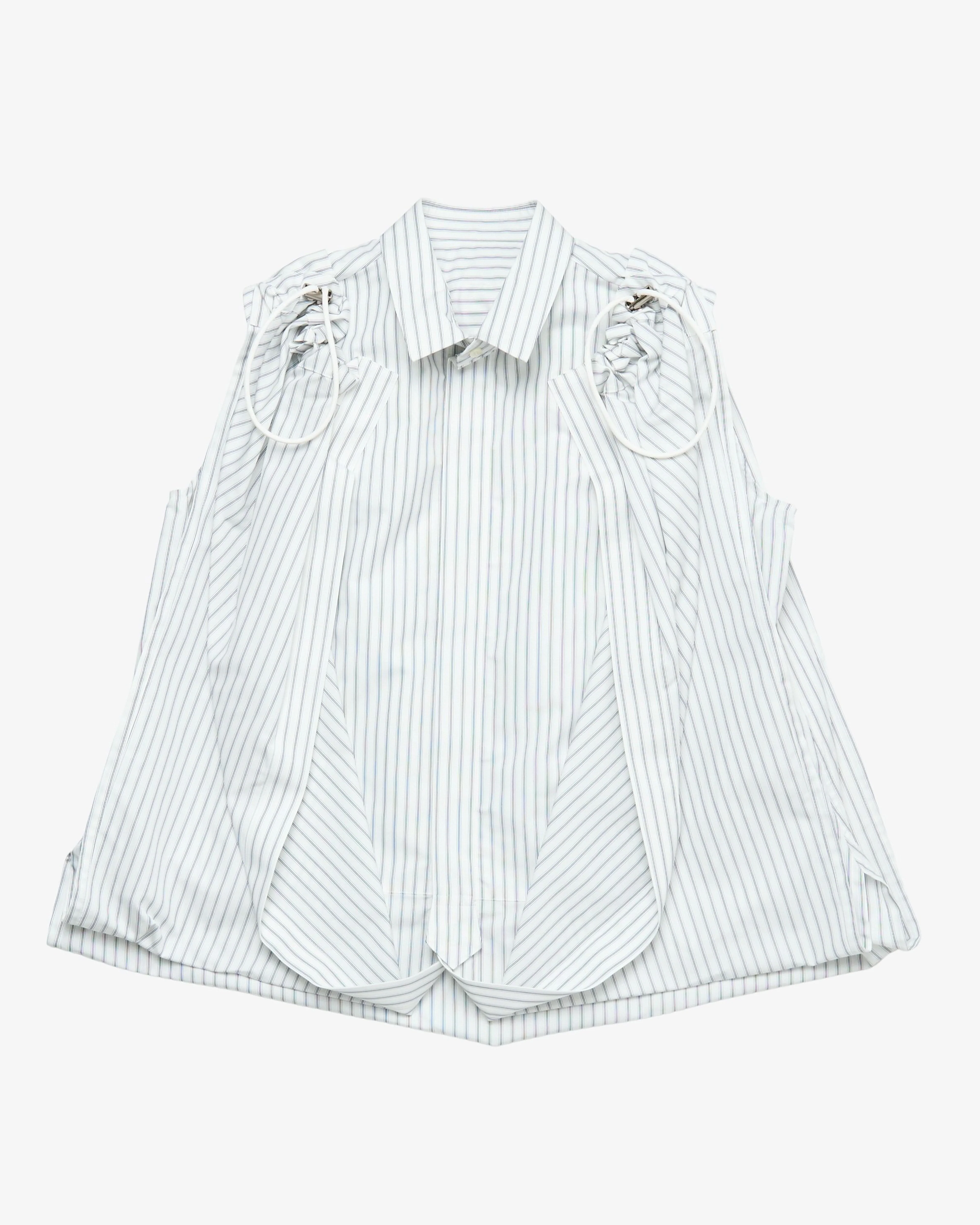 SACAI - Women's Poplin Shirt - (Off-White