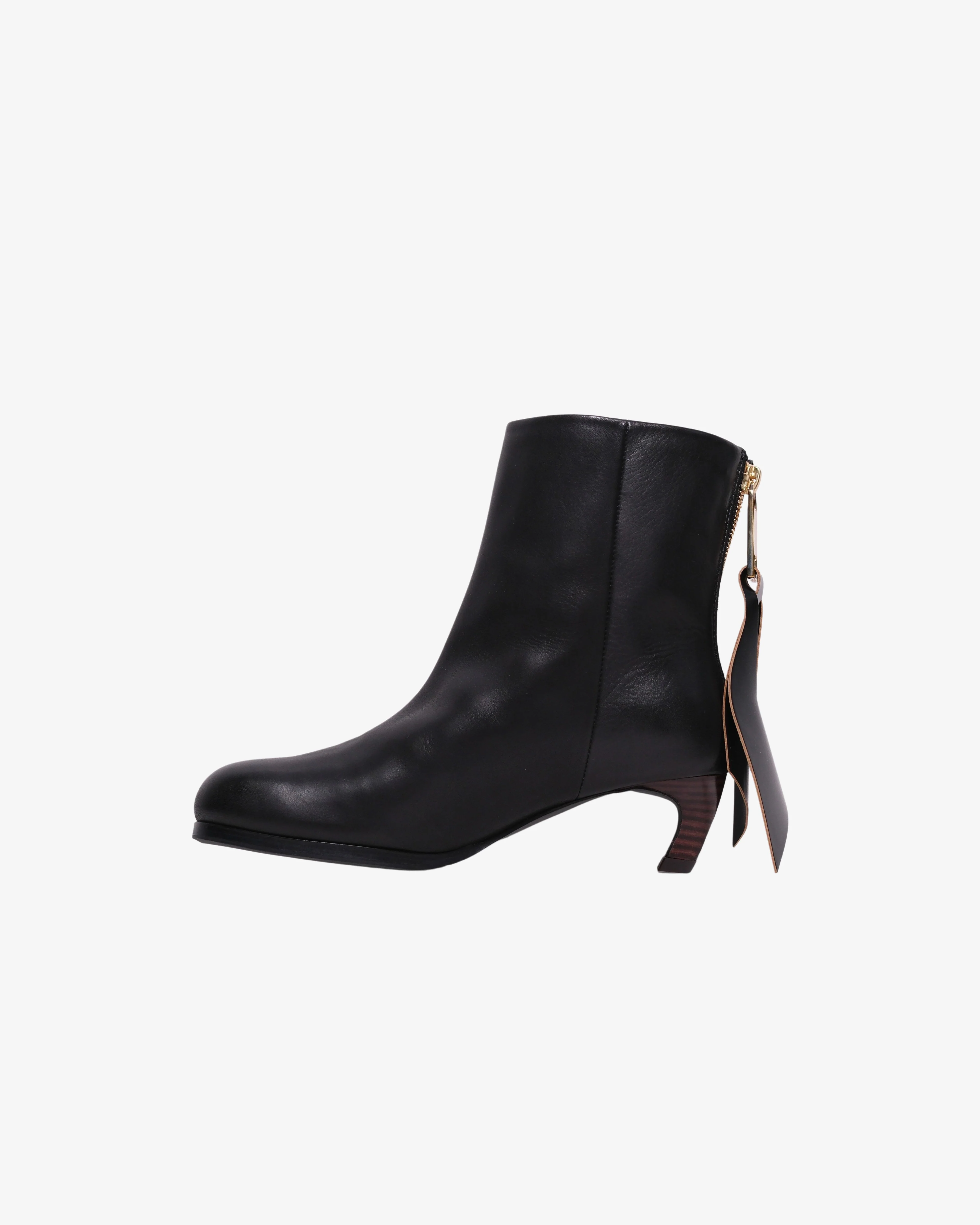 SACAI - Women's Puller Short Boots - (Black) - Image 2