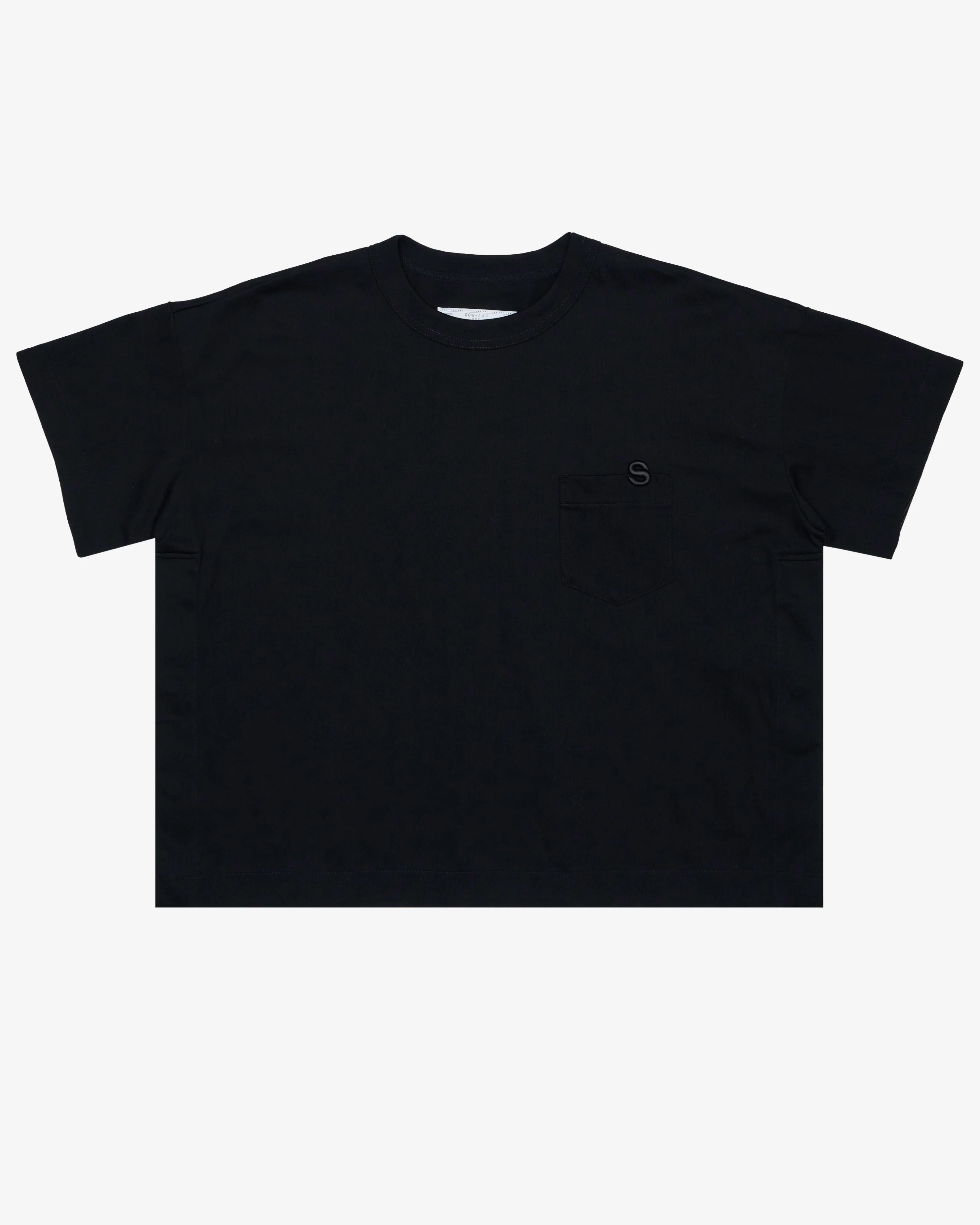 SACAI - Women's S Cotton Jersey T-Shirt - (Black)