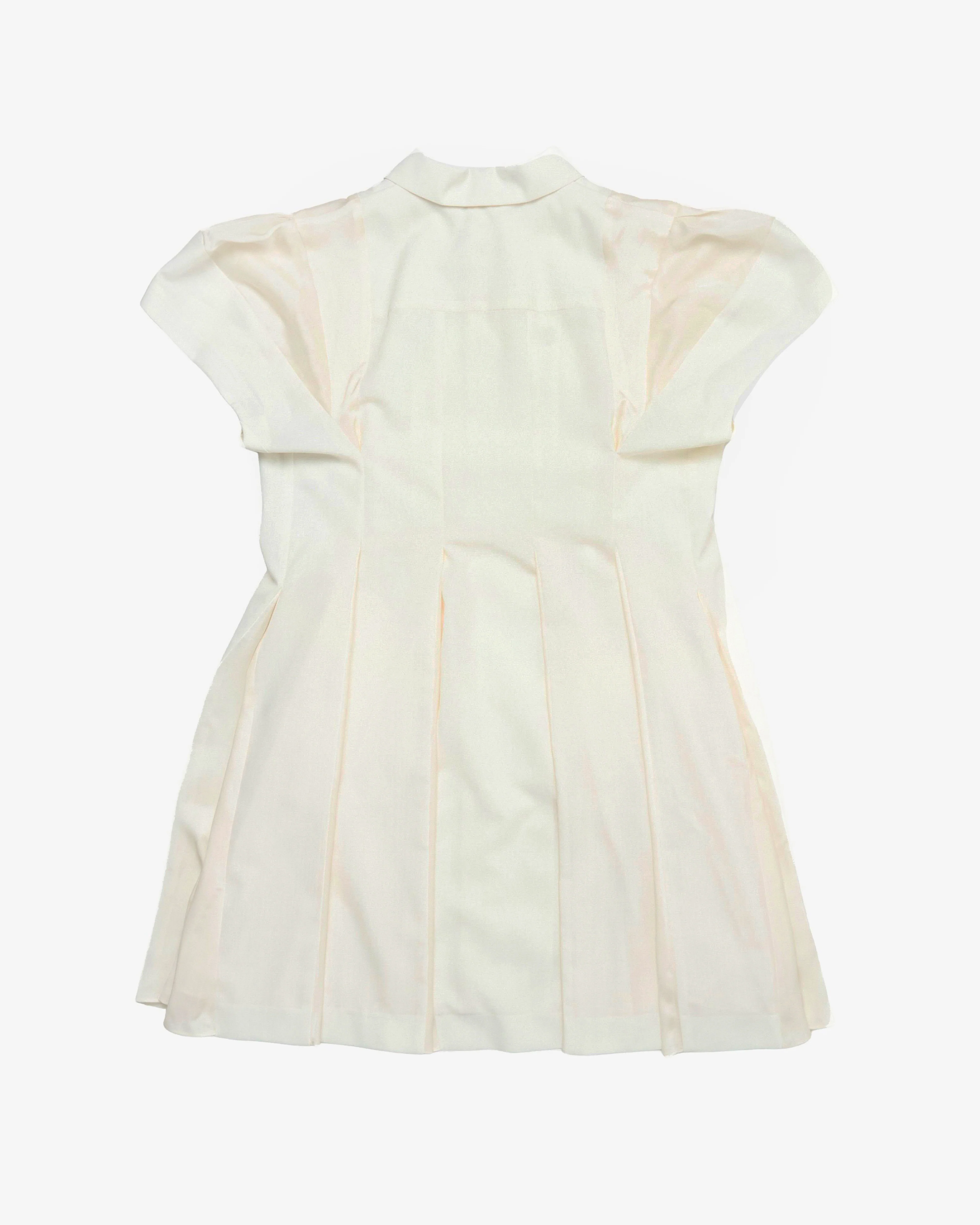 SACAI - Women's Wool Suiting Dress - (Off-White) - Image 2