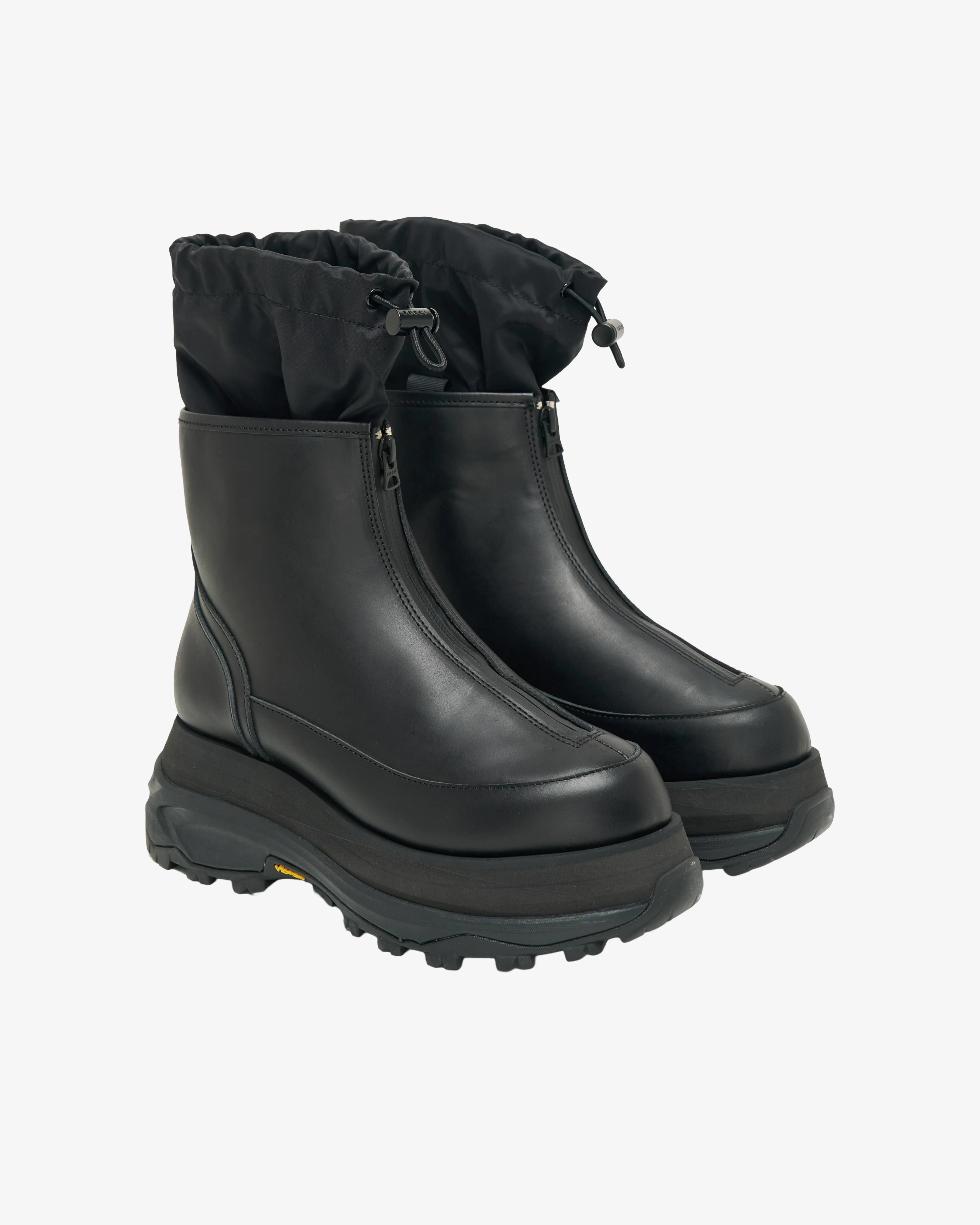 SACAI - Women's Zip Up Boots - (Black) - Image 2
