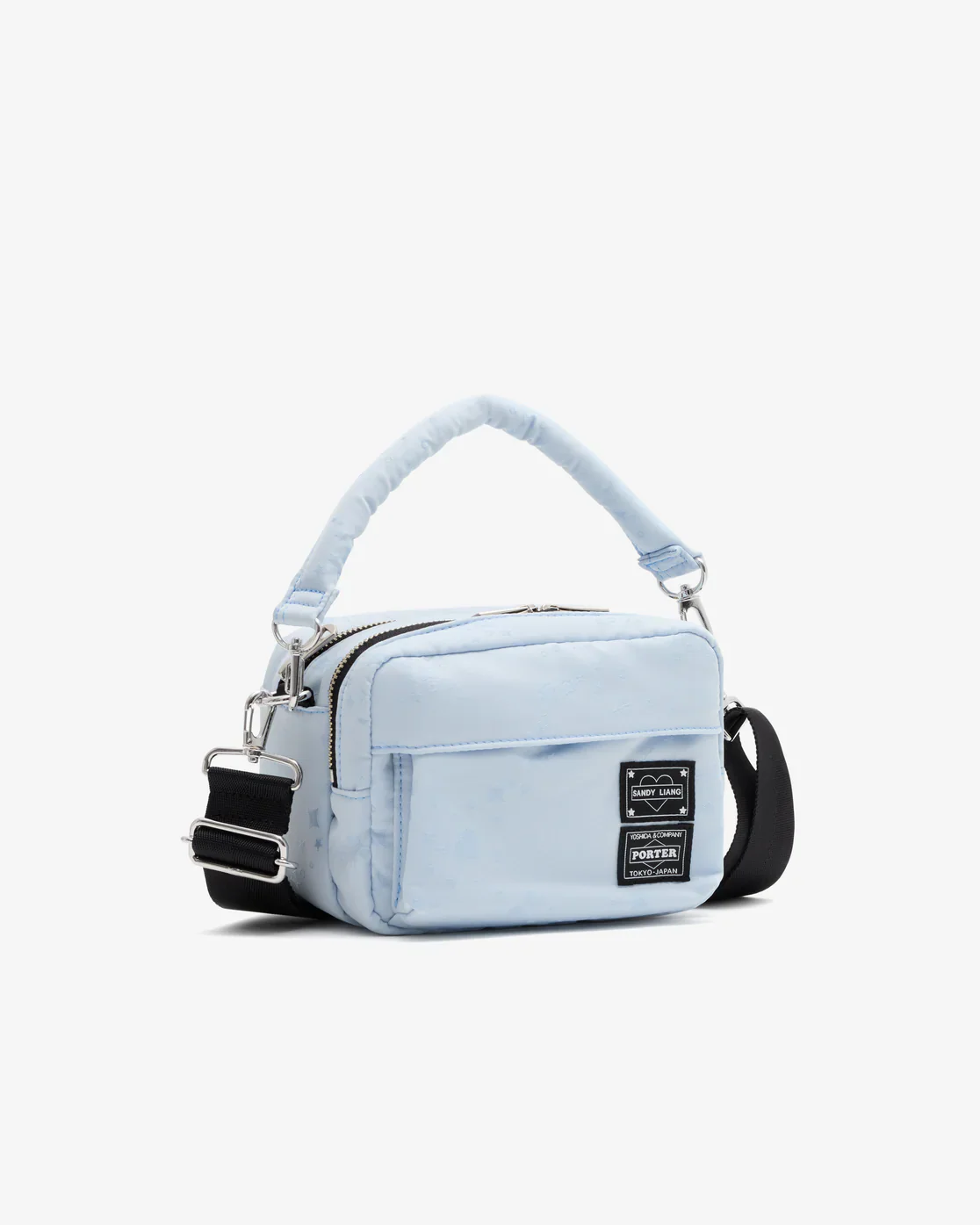 SANDY LIANG - Porter Shoulder Bag - (Light Blue) - Image 3