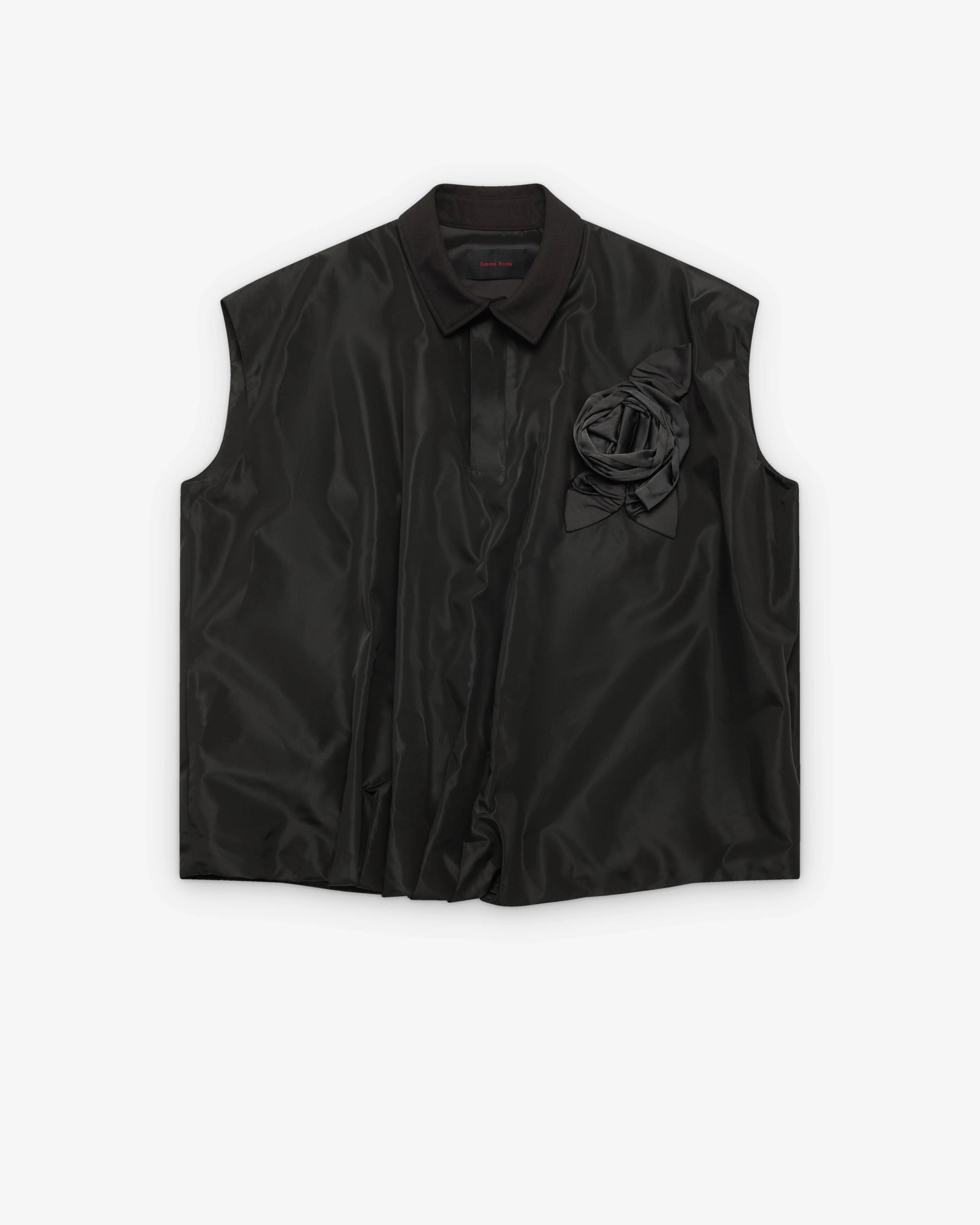 SIMONE ROCHA - Men's Pressed Roset Top - (Black)